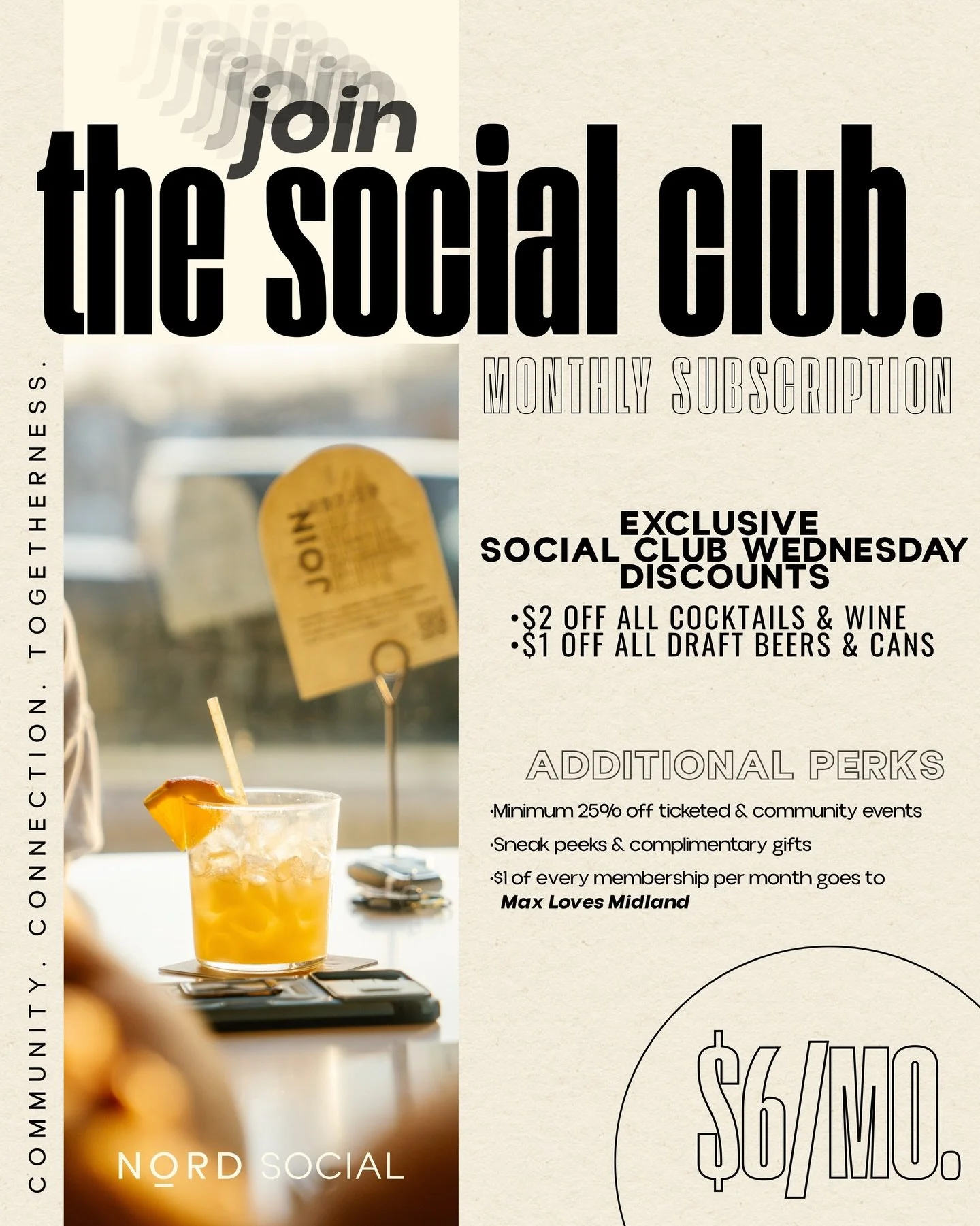 Wednesday&rsquo;s at Nord. catching up with friends or making new ones doesn&rsquo;t need to wait for a quarterly full day get together. it can be a casual weekly routine. the social club makes it a little easier. see you sooooon