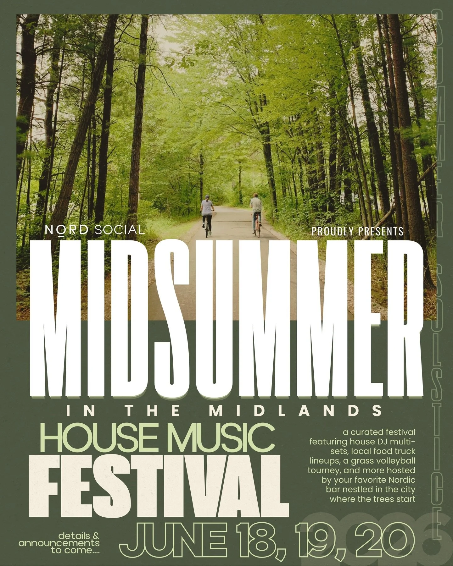 We&rsquo;re bringing something entirely new to Midland. Celebrate the summer solstice with a whole new weekend experience. Mark your calendars.