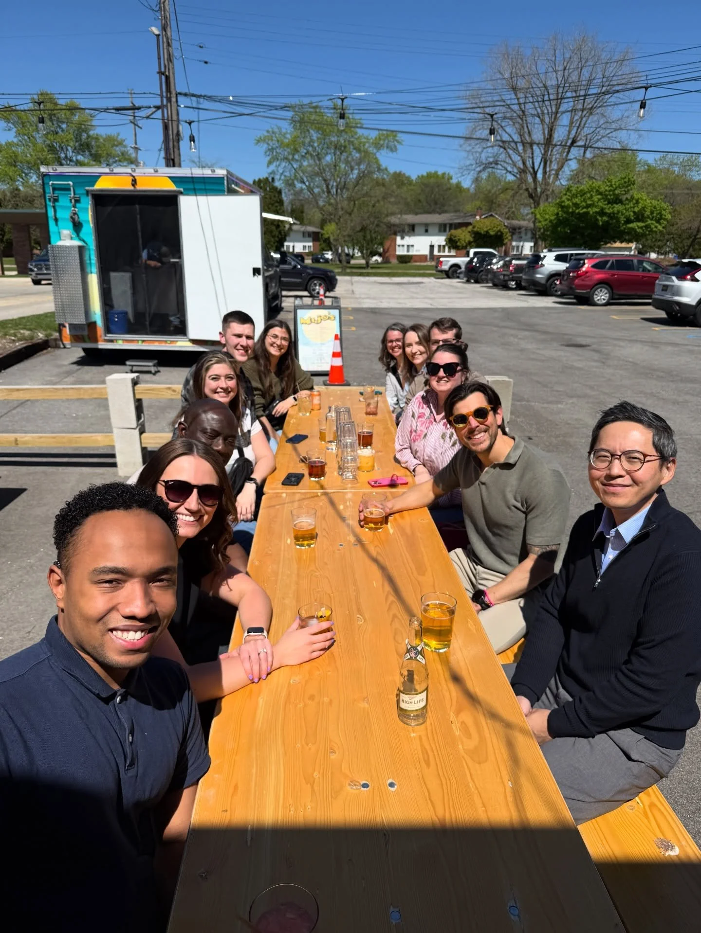 all smiles today. it&rsquo;s friday! Rollin&rsquo; Smoke BBQ here all day for lunch and dinner. Liverpool at 3. PISTONS must-win at 7. open at 2!