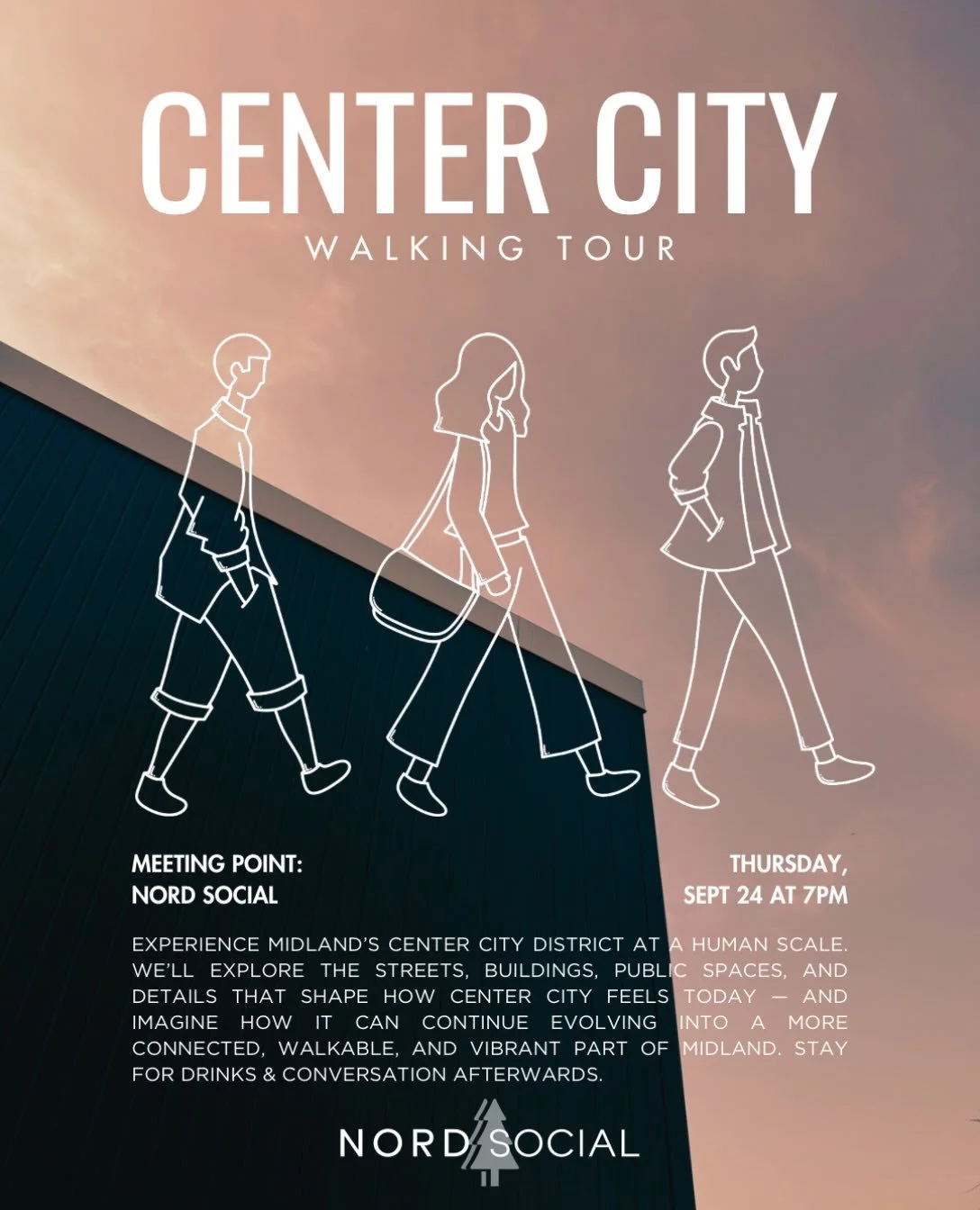 learning about the neighborhood 🤝 getting some steps in. a little wonky but also maybe something different than what you&rsquo;ve done before. go ahead and add it to the calendar. walk will be about 2 mi (~1 hr) and will be led by @gmurschel // drin