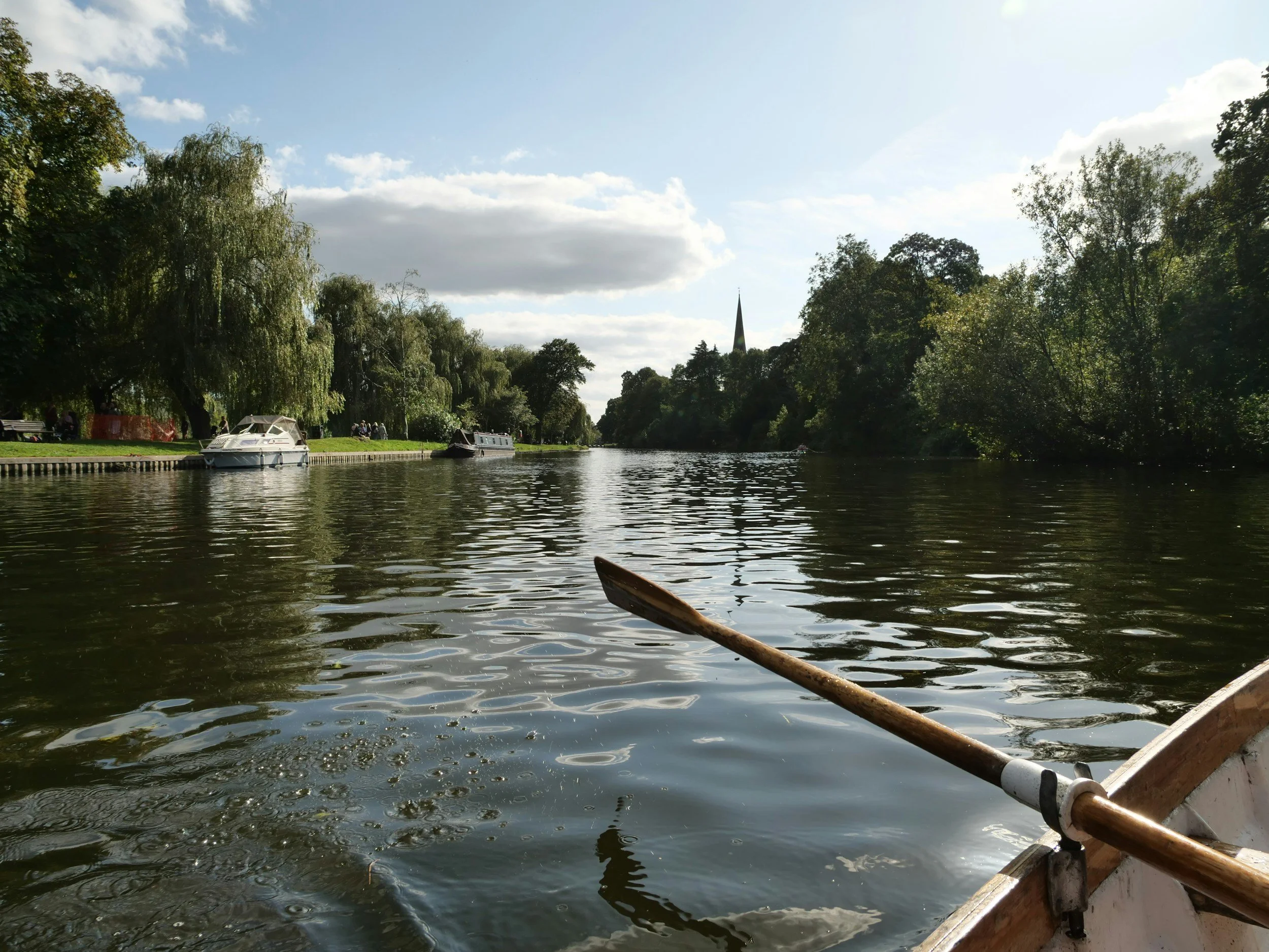 stratford from the river avon