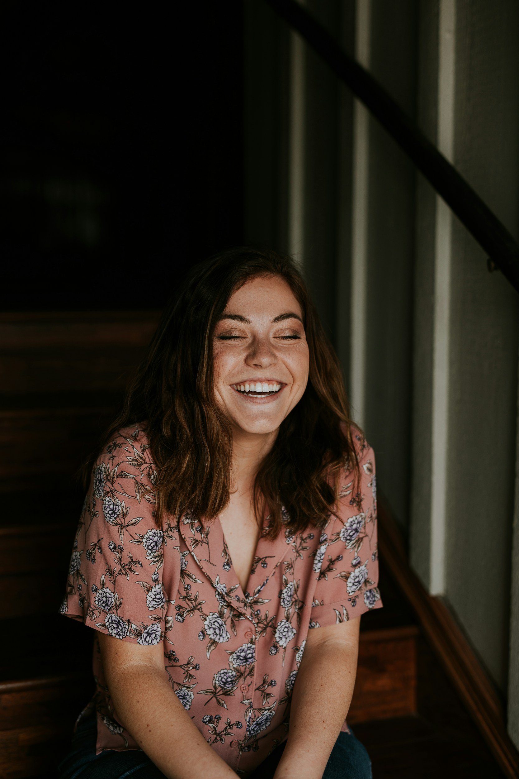 laughing girl