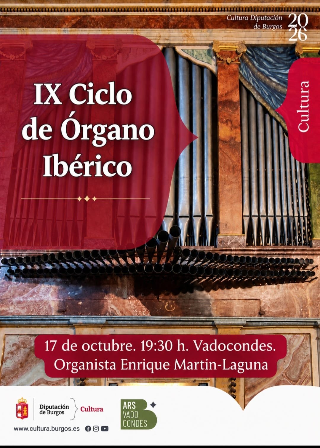 El órgano  de Vadocondes vuelve a sonar
