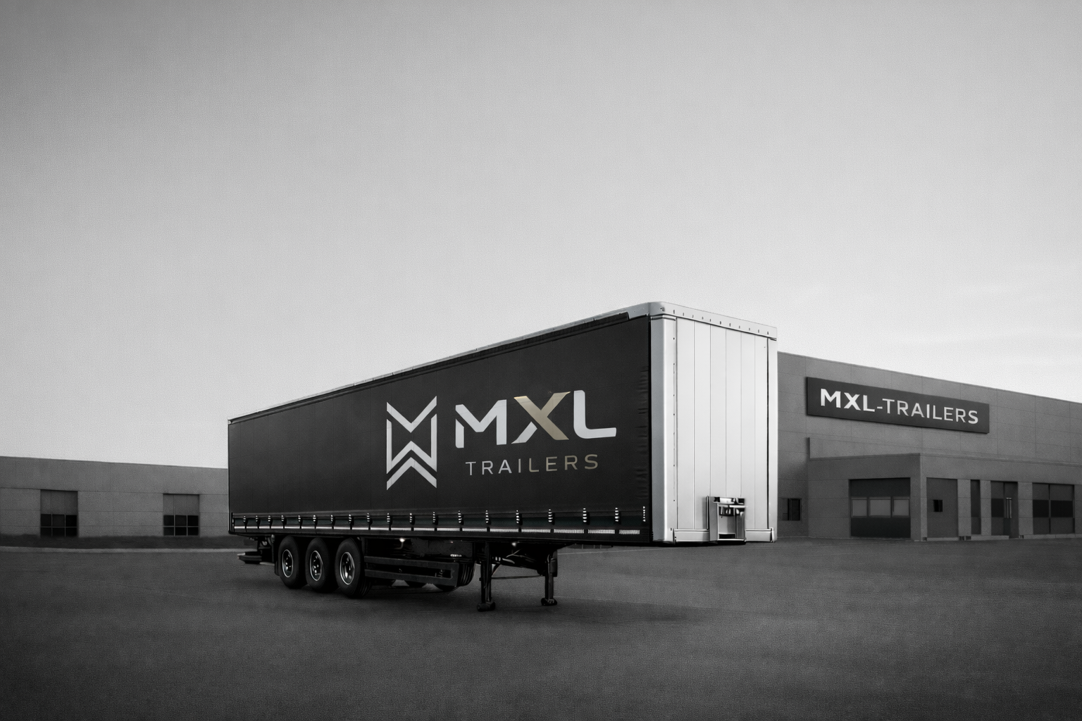 Semi-remorque rideaux coulissants hayon, MXL-TRAILERS