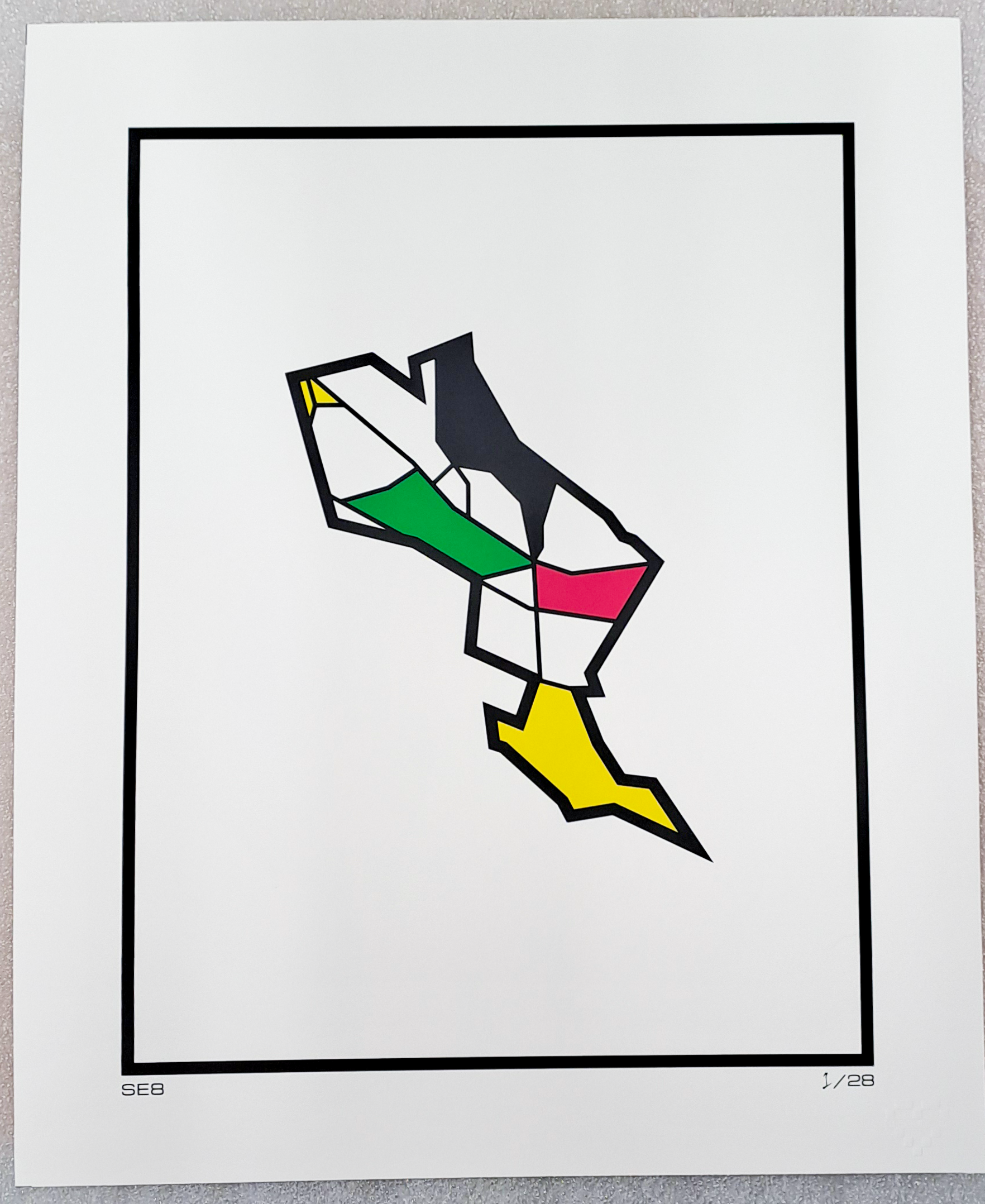 SE8 Limited Edition Print by Background Camel