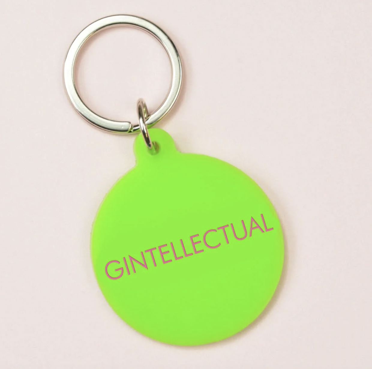 Gintellectual Key Ring