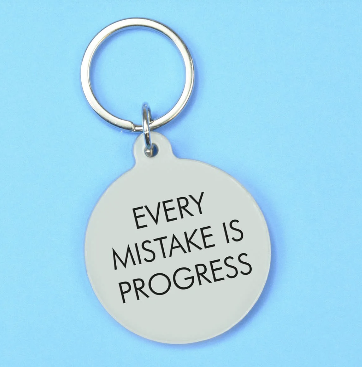 Every Mistake Is Progress Key Ring