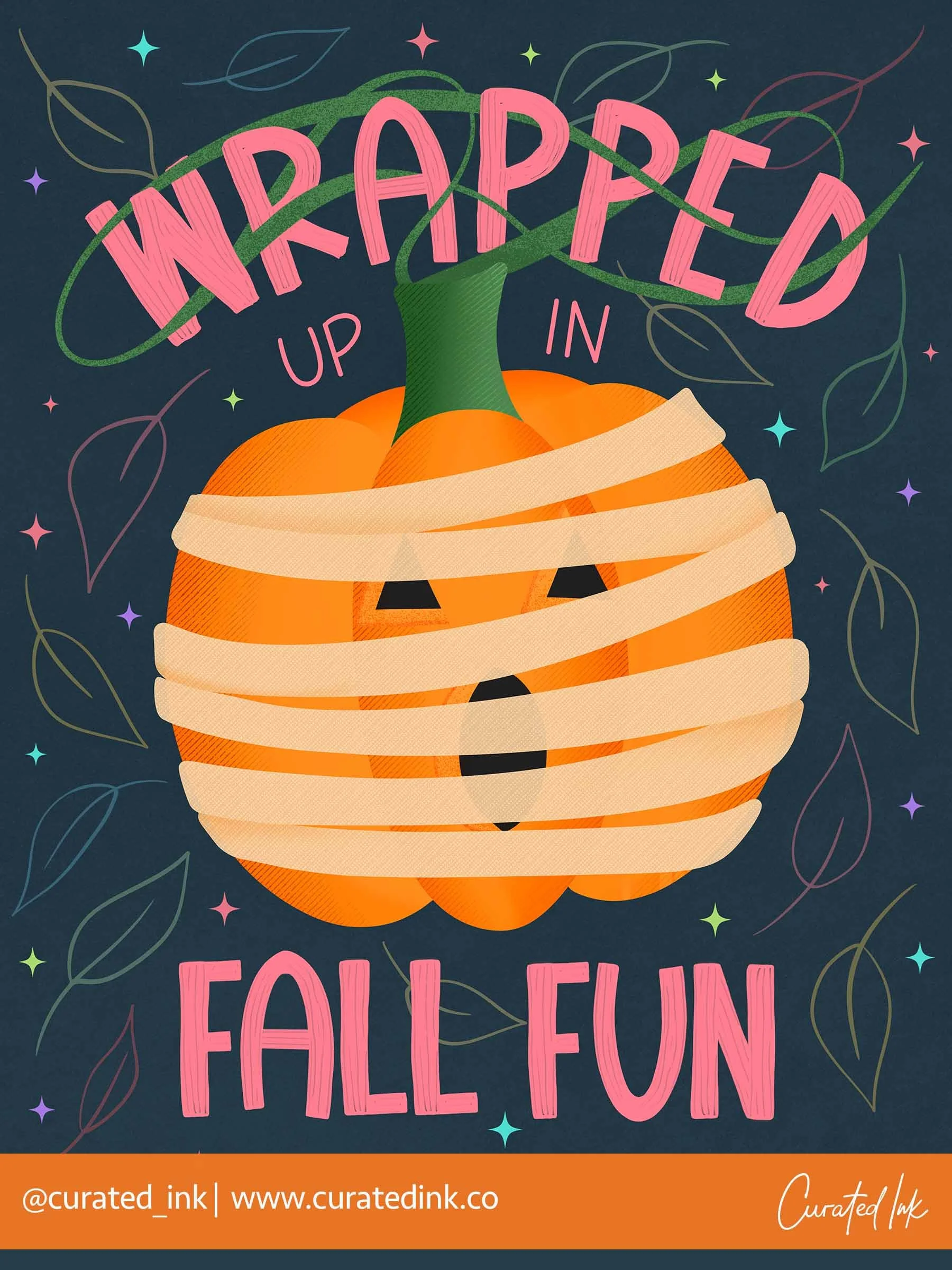 BT-A1021 Wrapped Up In Fall Fun