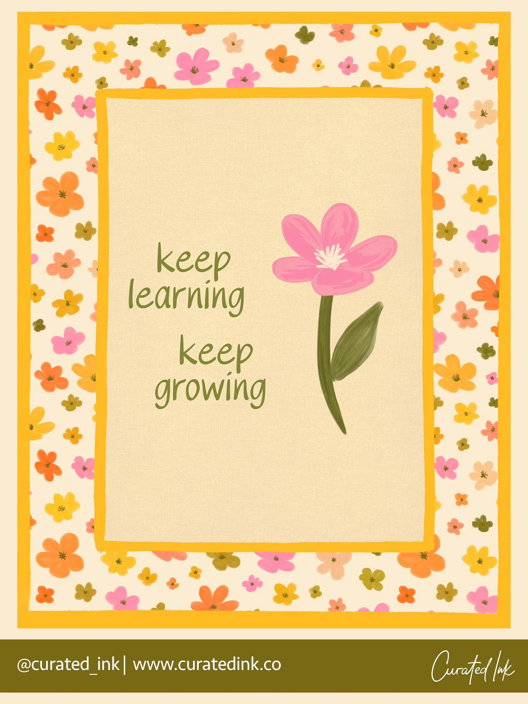 BT26-1080 Keep Learning Keep Growing