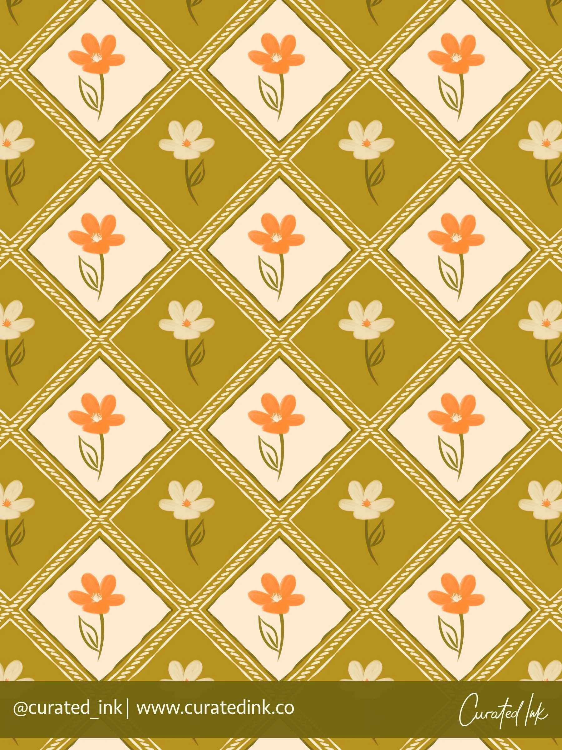 BT26-1010 Harlequin Flowers