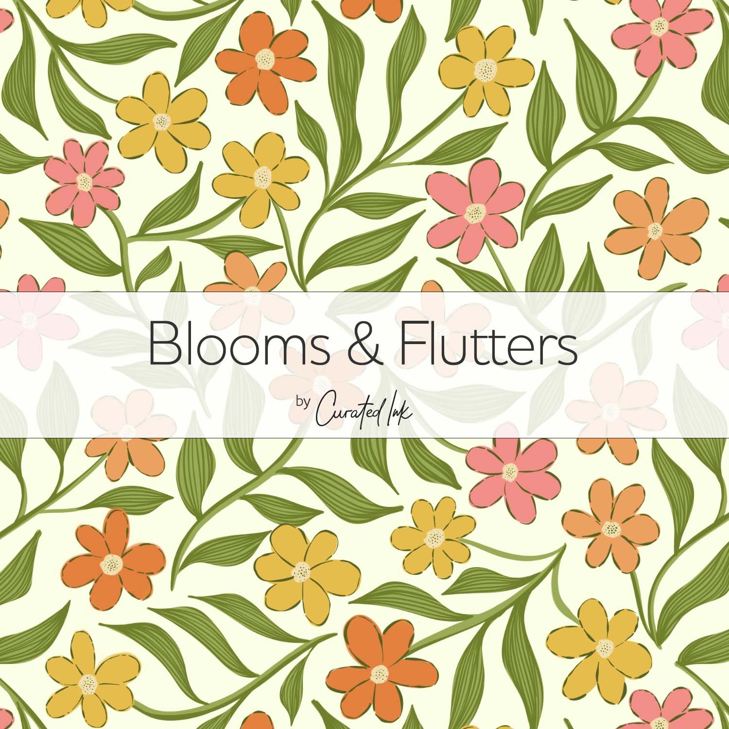blooms and flutters cover page link to full pattern collection