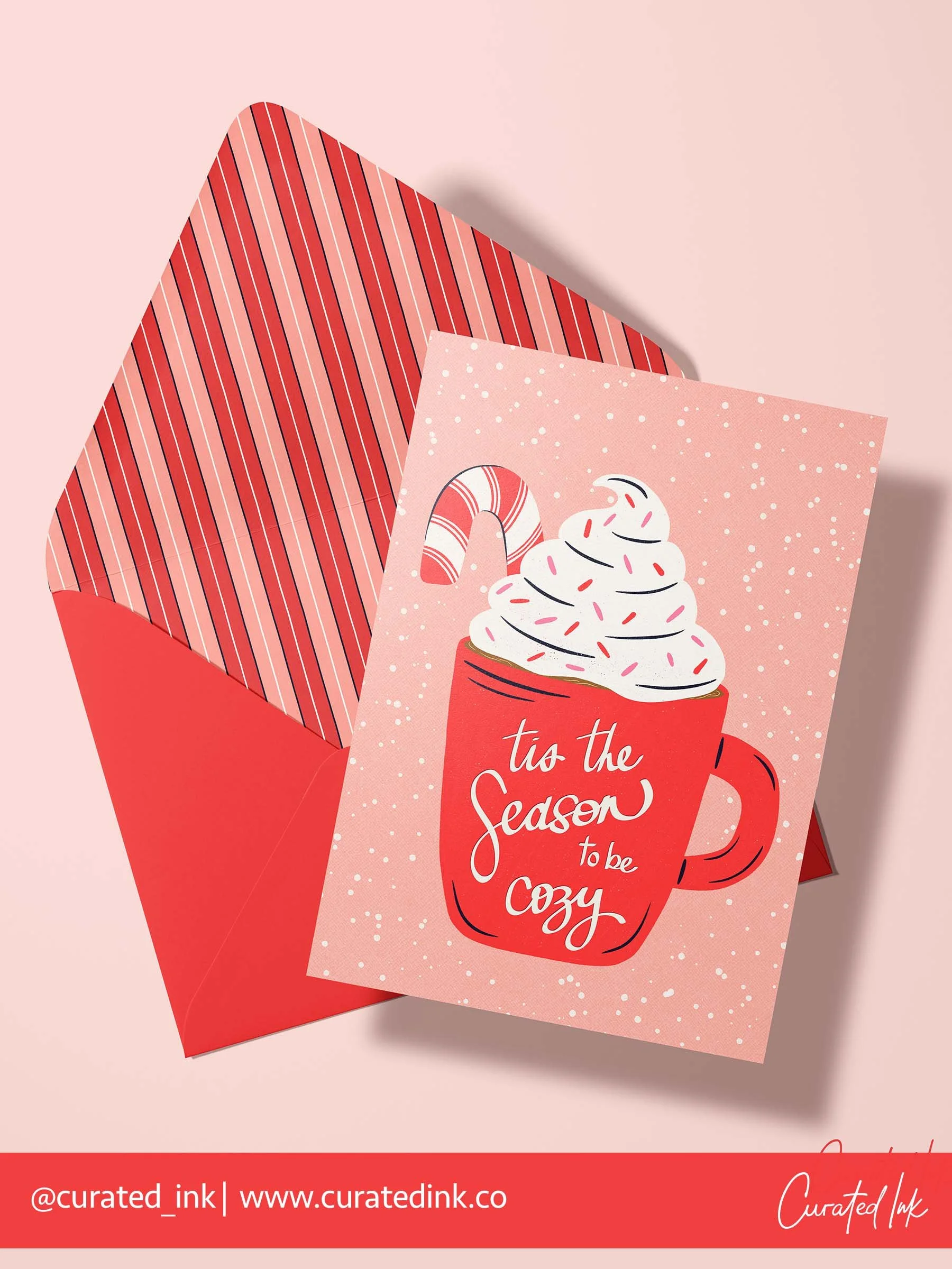 BT25-A1361 Pink Red Cozy Mug