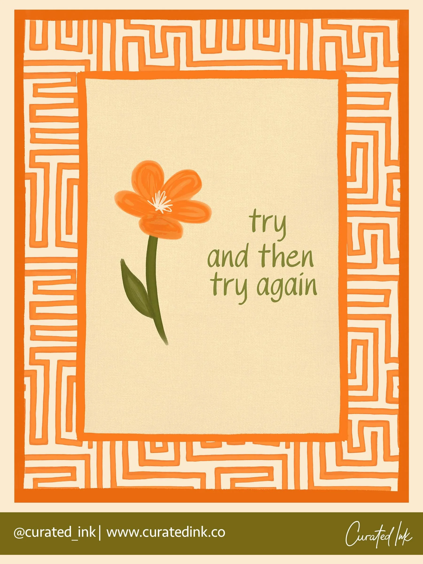 BT26-1090 Try and Then Try Again