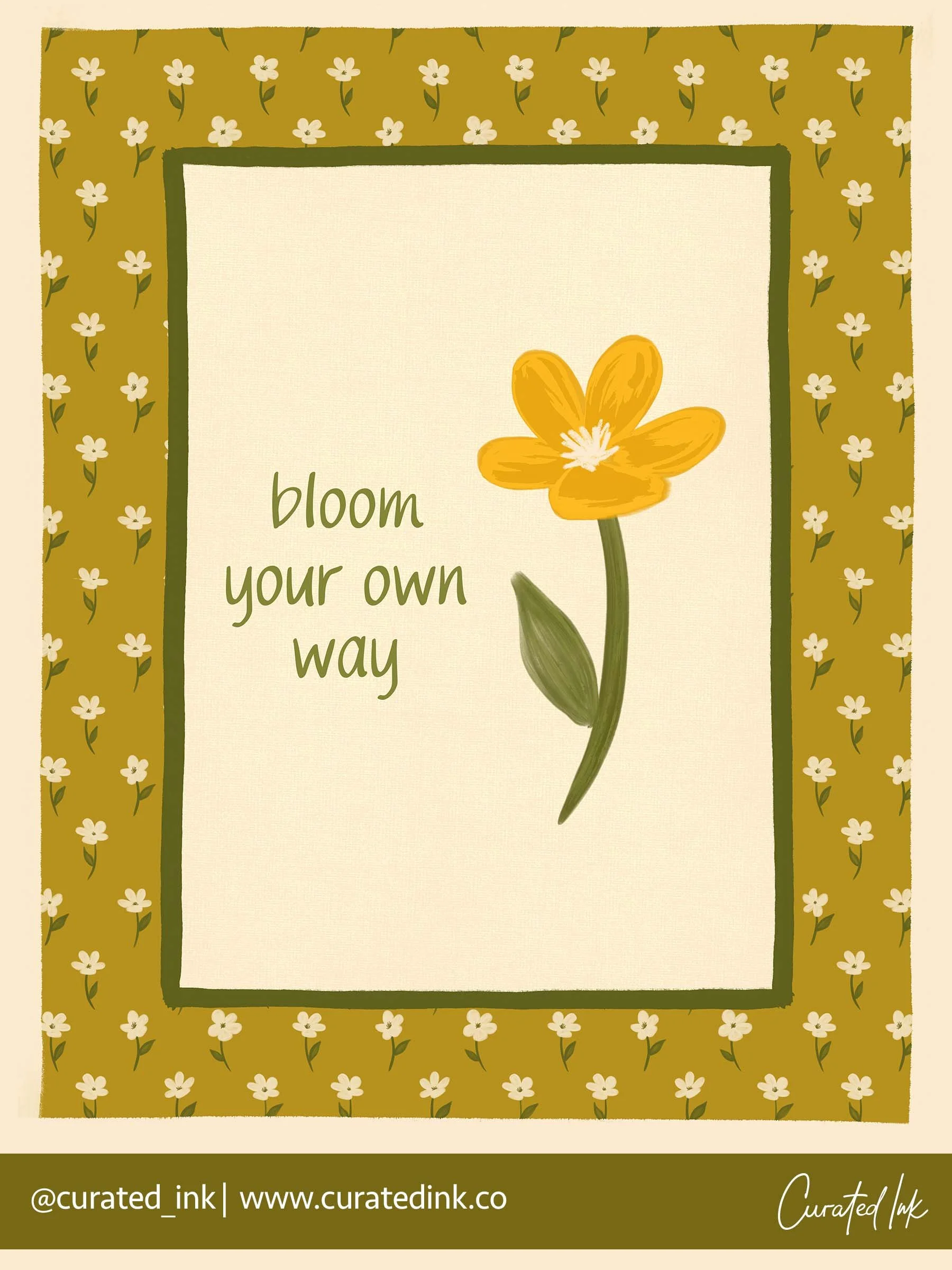BT26-1070 Bloom Your Own Way