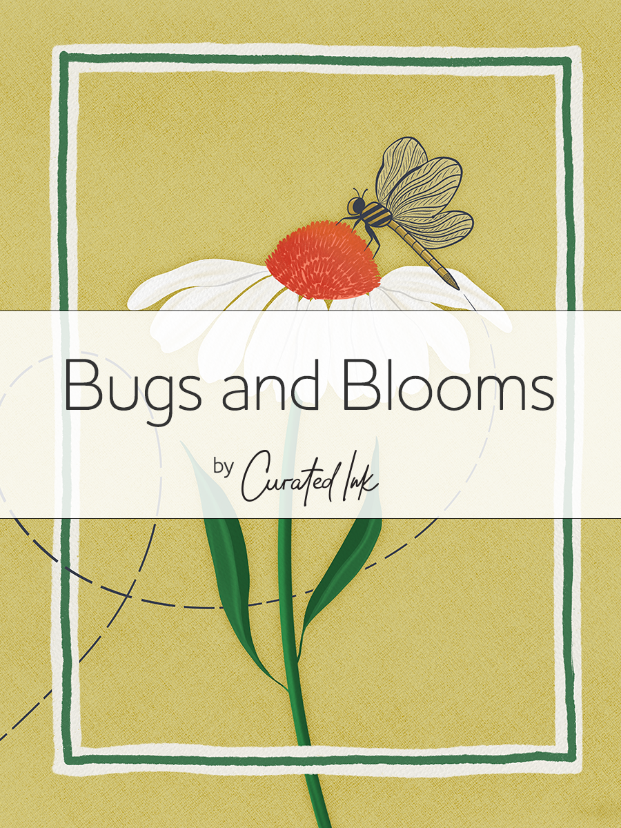 Bugs and Bloom cover page link to full illustration collection