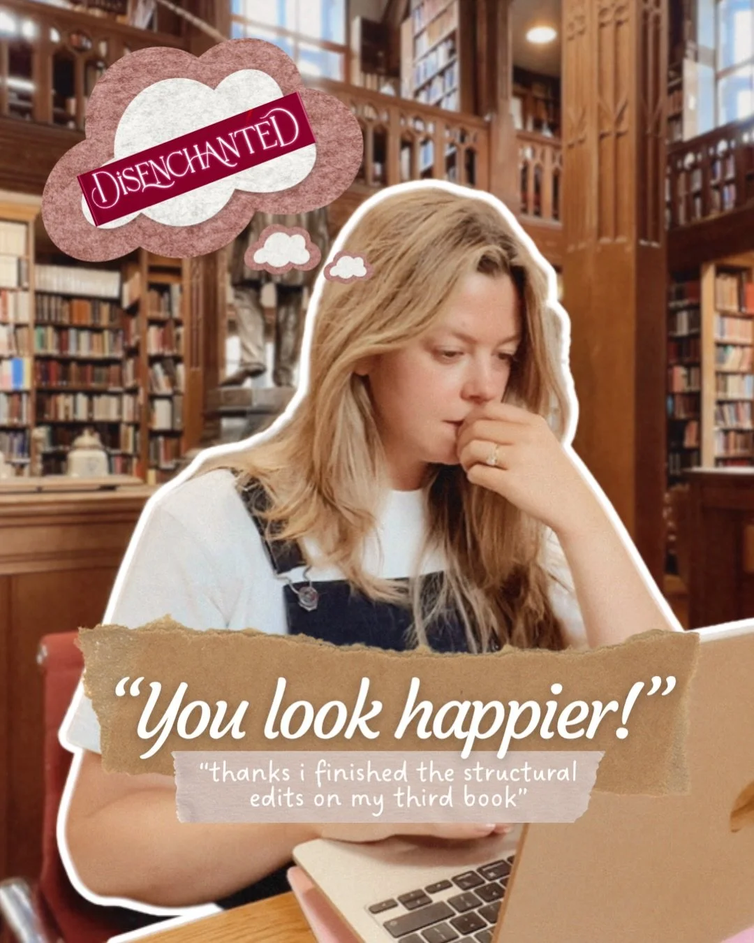 Structural edits for Disenchanted are done and dusted (at what cost 🥲) and here&rsquo;s the main bits and bobs I was keeping in mind for the big picture revisions 🥀✨

📕 Disenchanted&hellip; A cantankerous academic witch who swore off magic after a