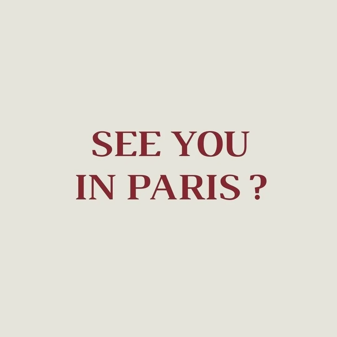 See you in Paris ? 