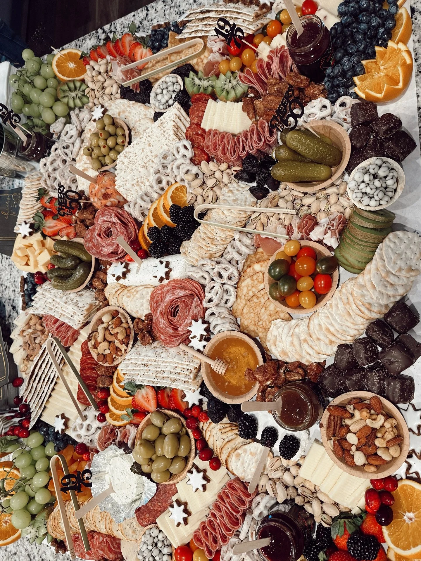 ✨ Cheers to 50 years! ✨
Nothing says celebration like a gorgeous spread and great company. Here&rsquo;s to flavor, friends, and fabulous charcuterie! 🥂🧀