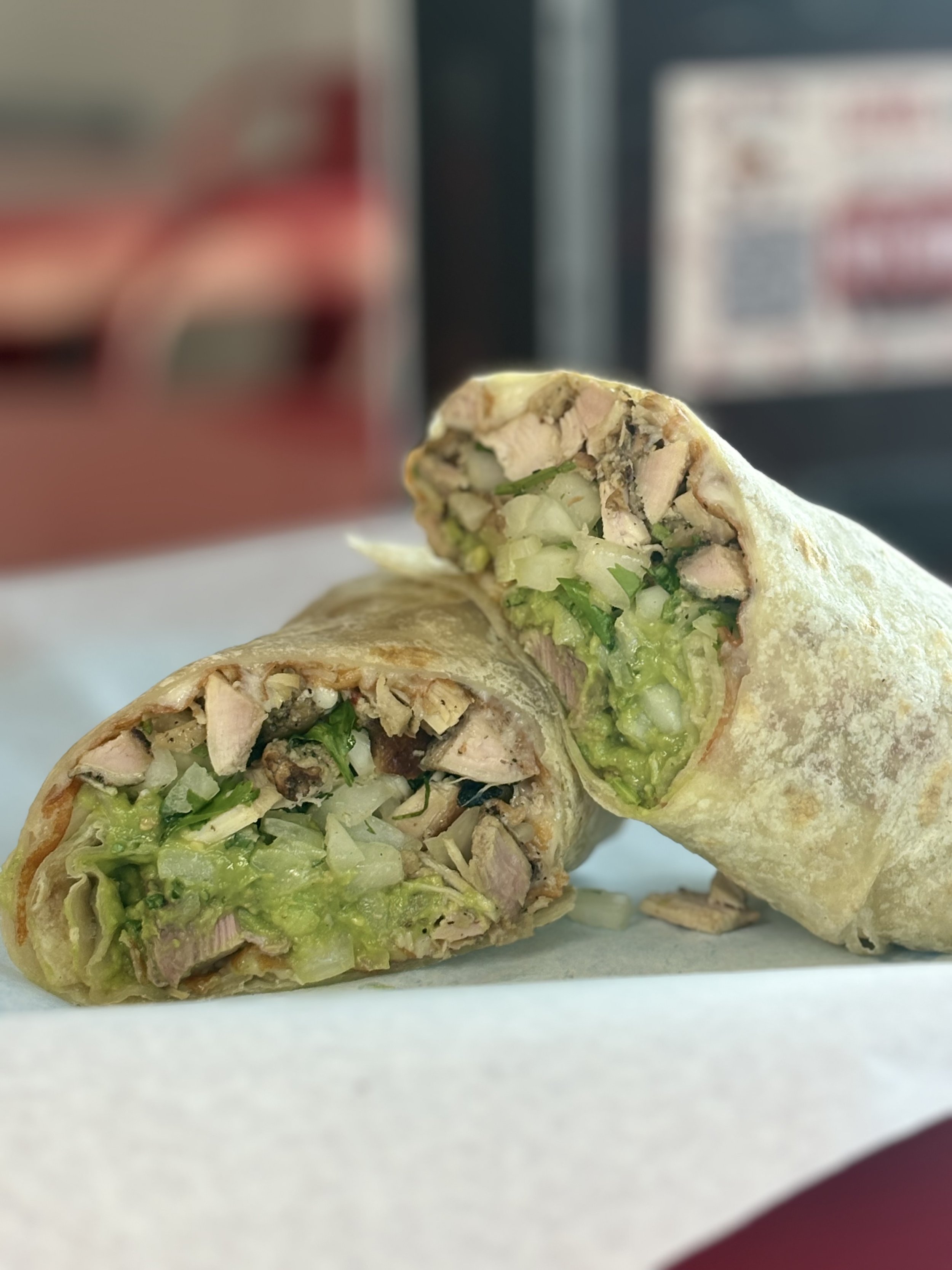 Pollo Asado Burrito