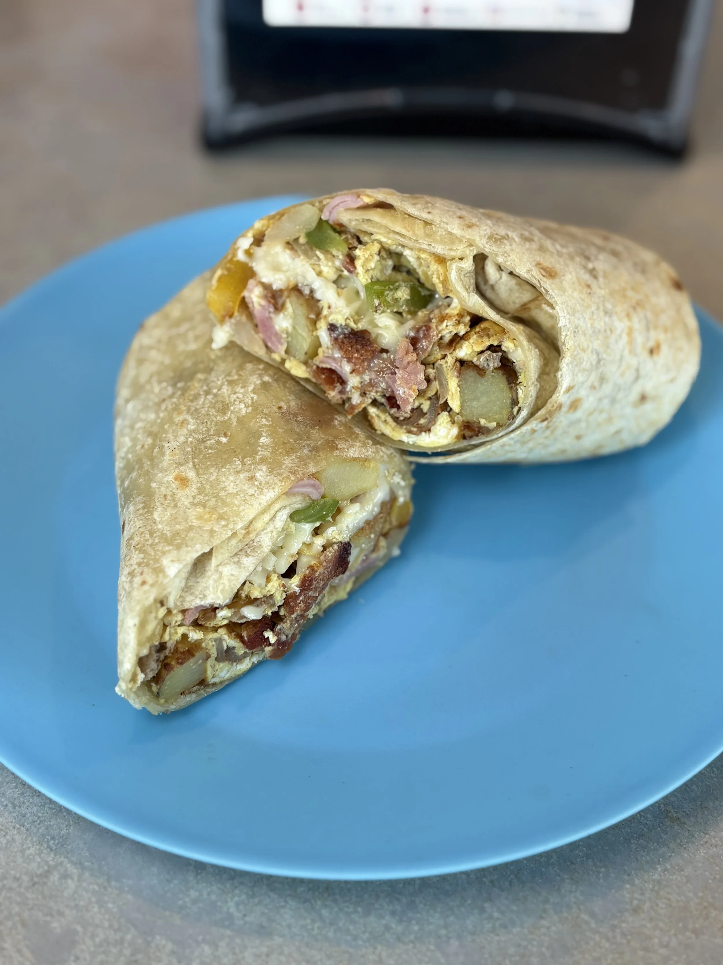 Meat Lovers Breakfast Burrito