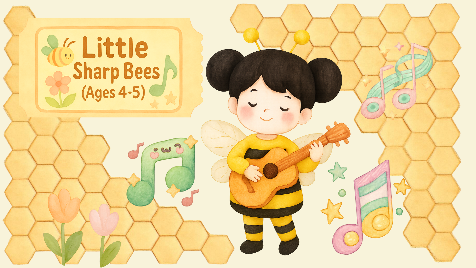 Little Sharp Bees (Ages 4-5) music class program