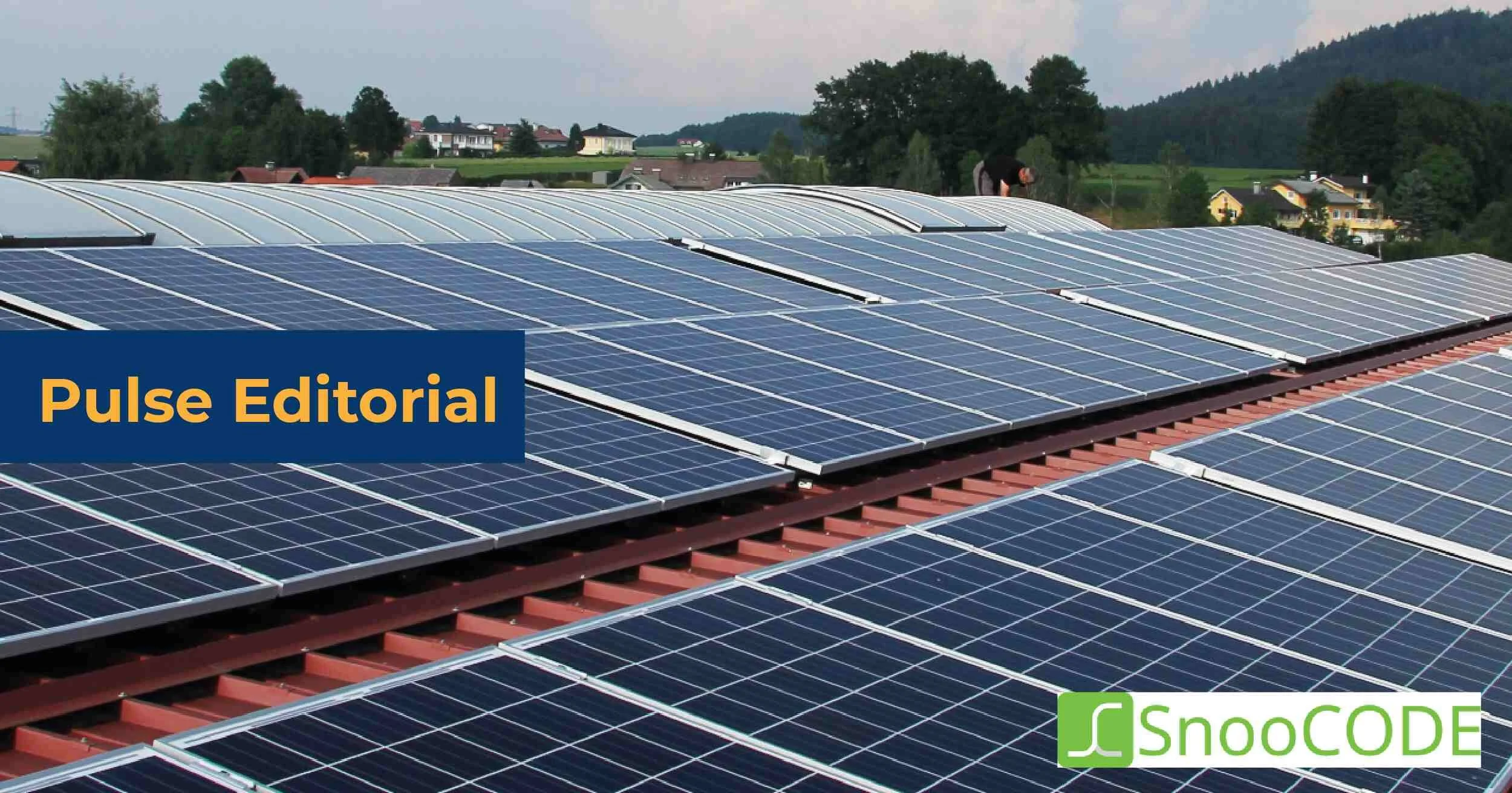 SnooCODE’s New Lens on Rooftops: Turning Solar-Ready Space into Bankable Energy Capacity