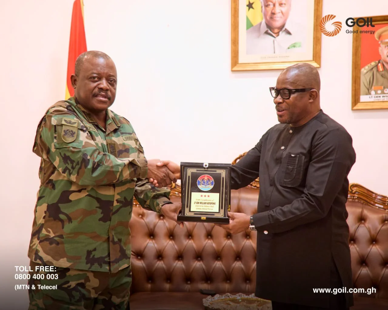 GOIL Strengthens Strategic Ties with Military, Boosts Market Share and Fuel Quality Confidence