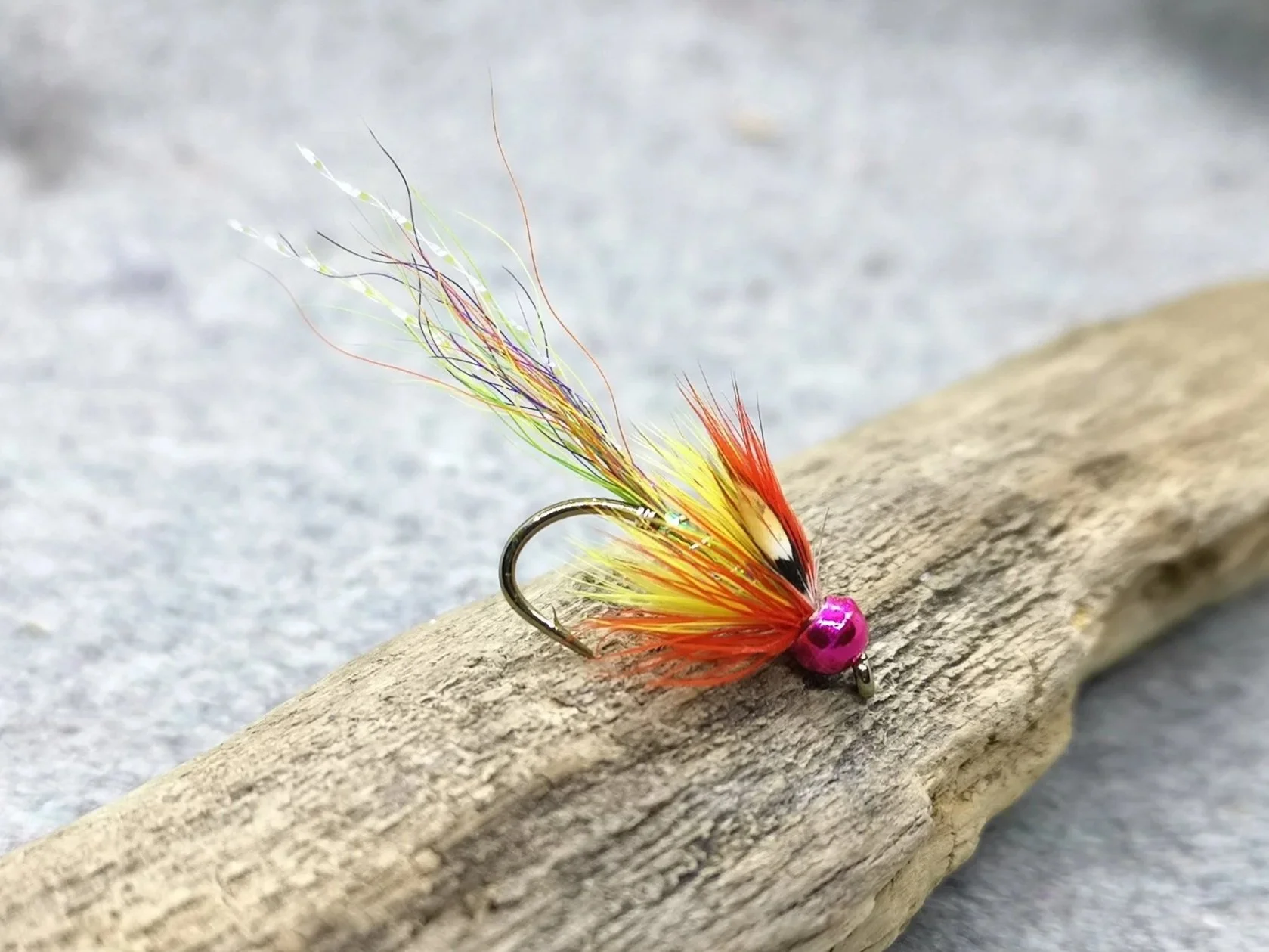 bead head salmon flies Ness C
