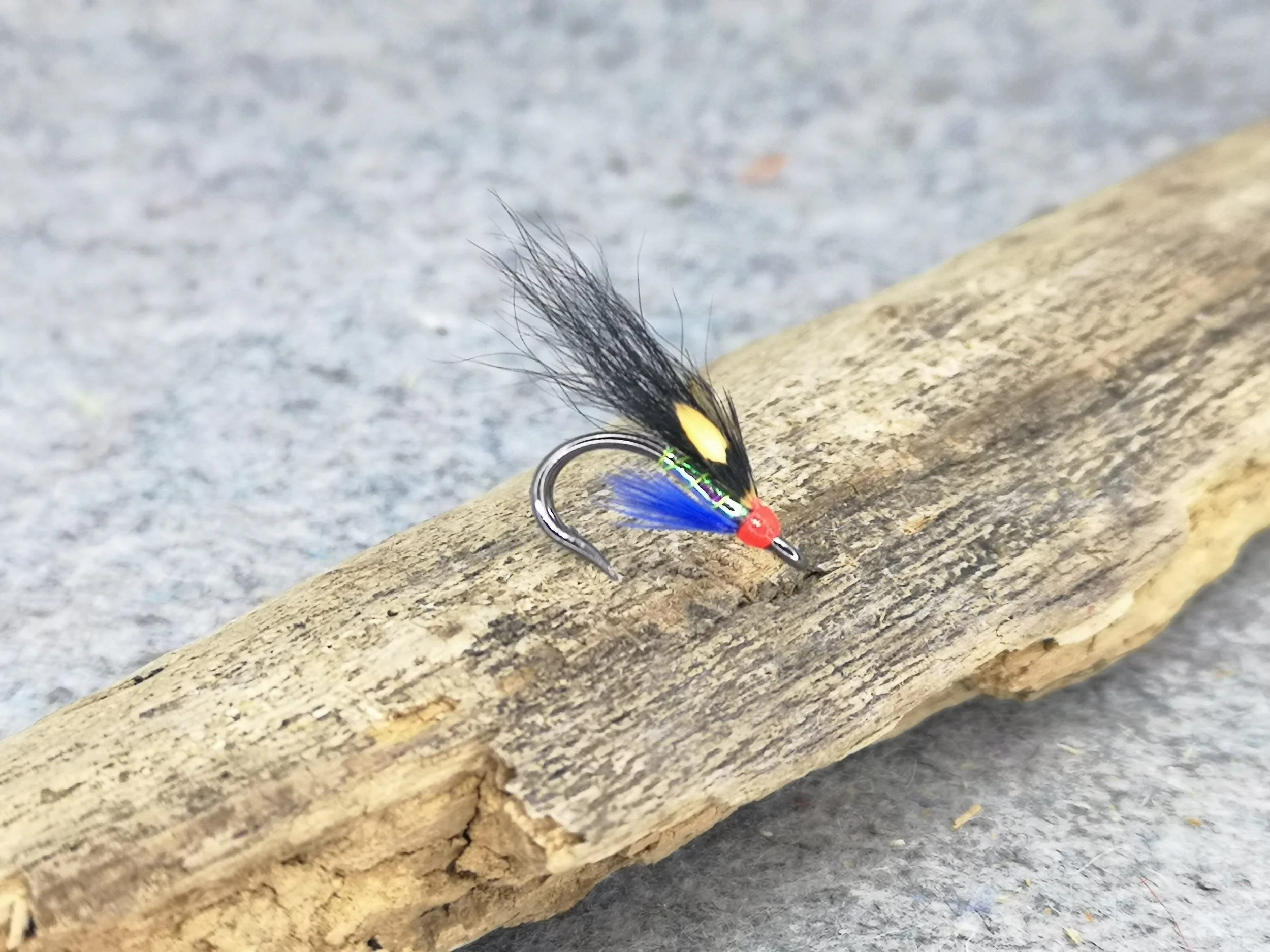 Editor Micro Salmon Flies Tied on Partridge Nordic Tube Double Hooks