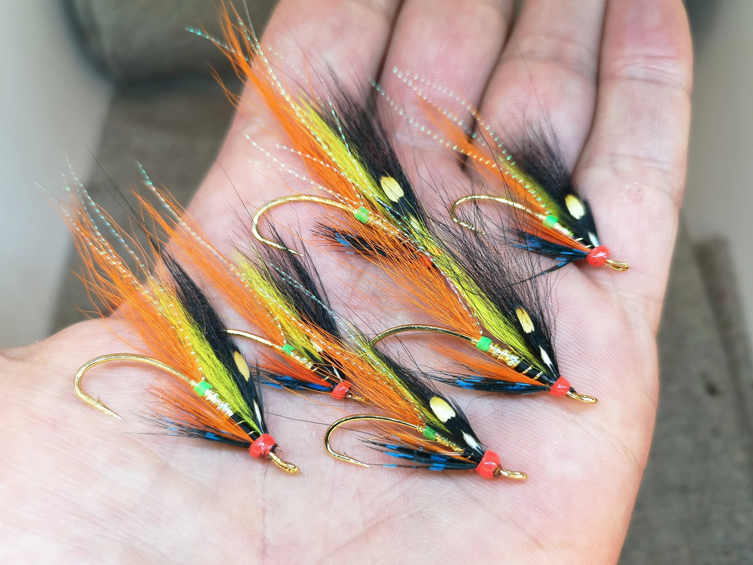 Spring Ghiliies Black Hooks Salmon flies (3).jpg