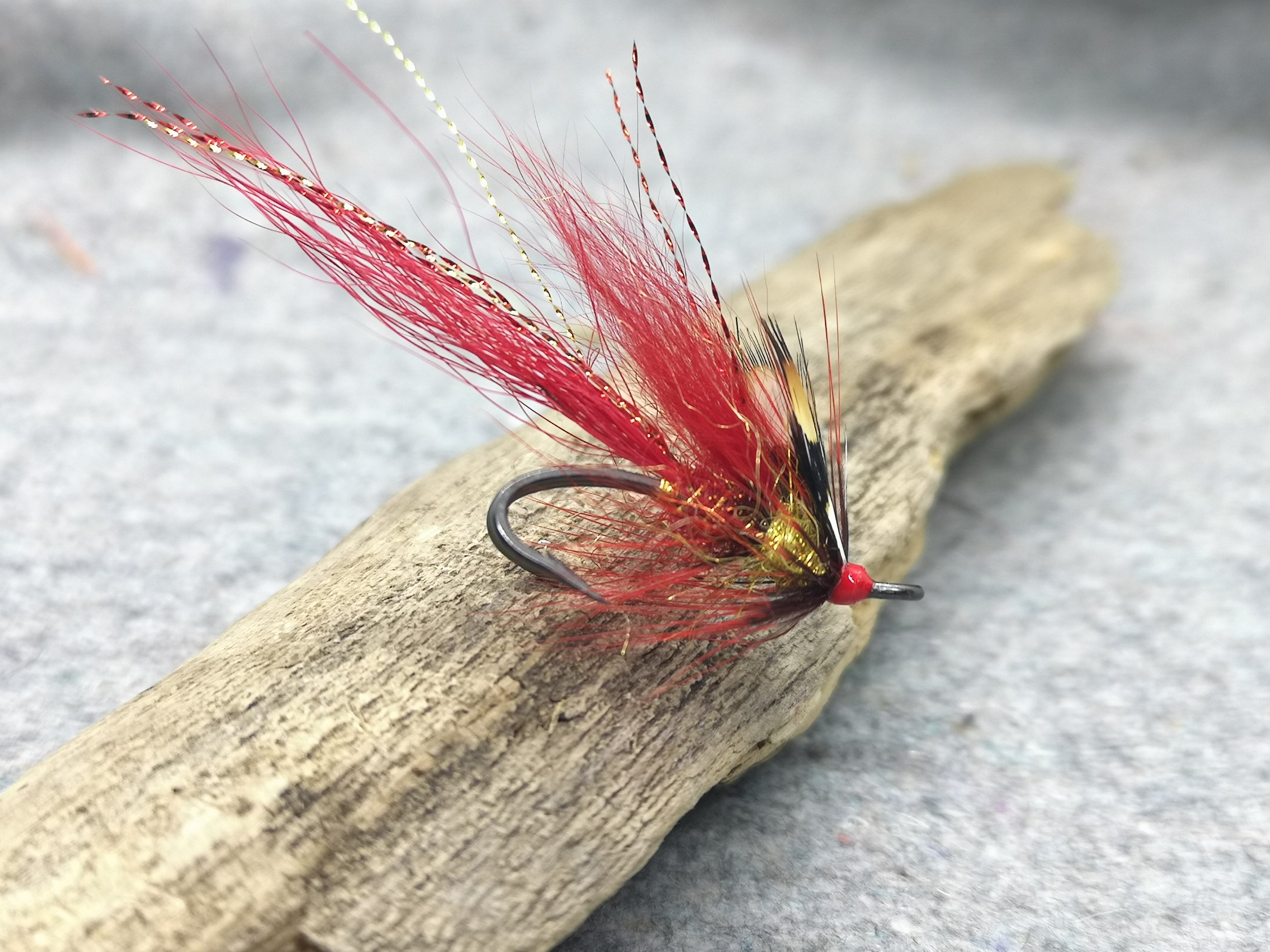 Best Salmon flies Irish Shrimp Grim Reaper
