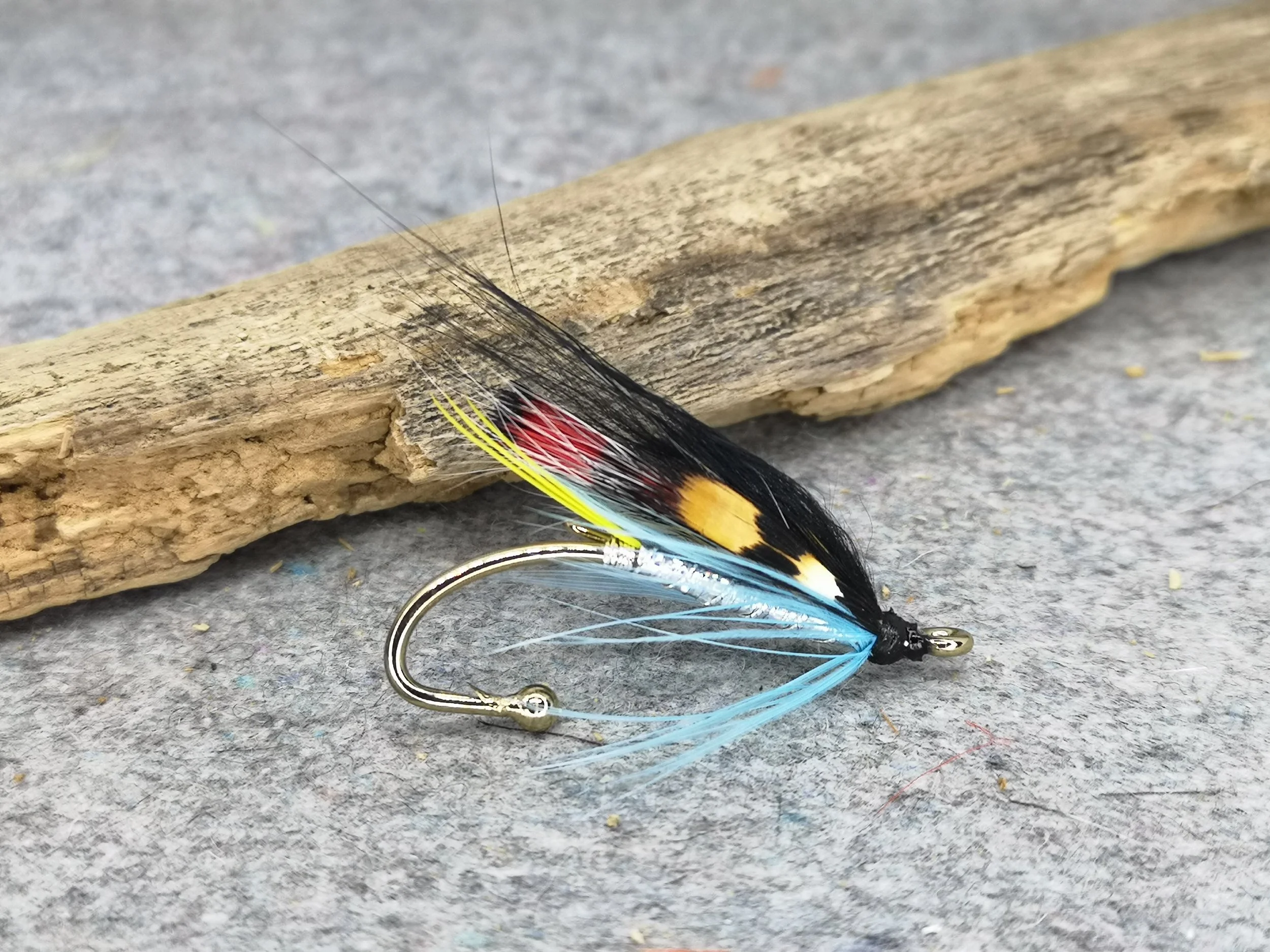 Iain Bain Special Salmon Fly Brooch Hat Pin (1).jpg