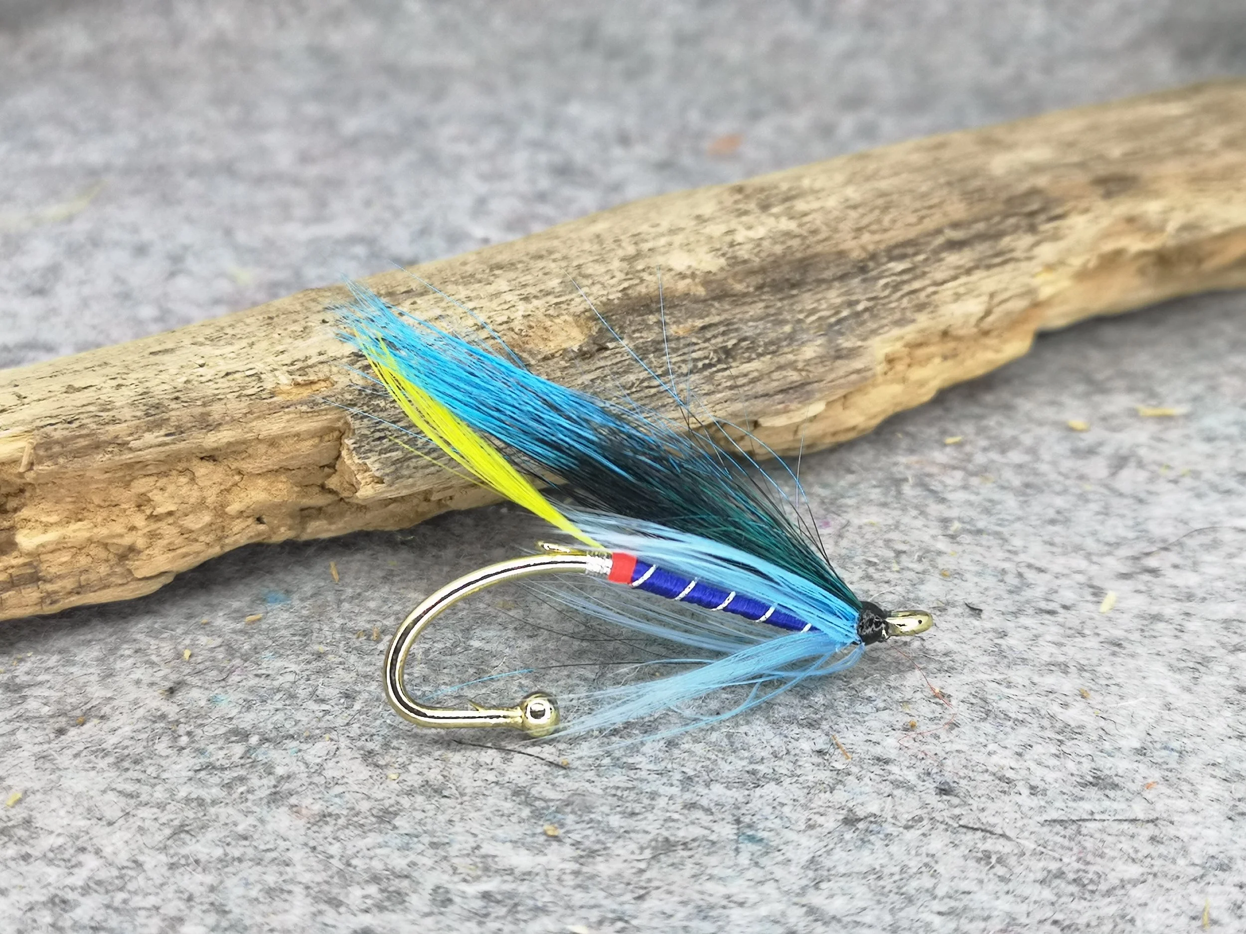 Laxa Blue Brooch/Hat Pin Boxed