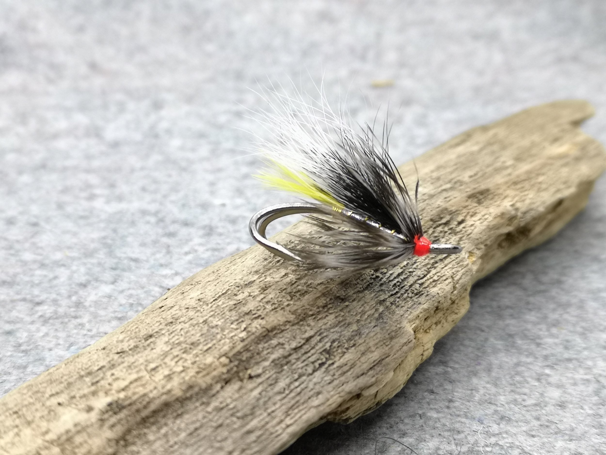 Silver RAT Tied on Partridge Patriot Doubles — Lomond Flies Quality ...