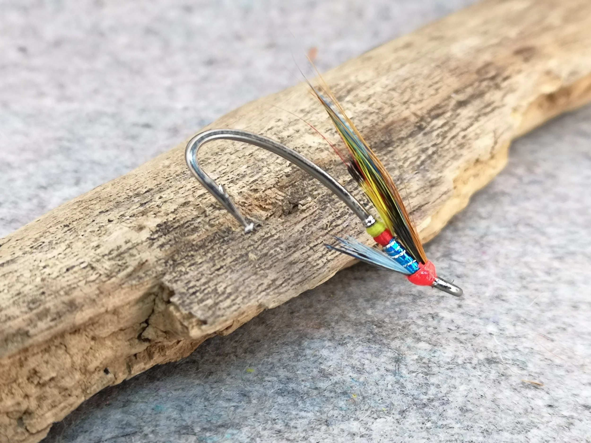 Low Water Blue Doctors Partridge Patriot Doubles — Lomond Flies Quality ...
