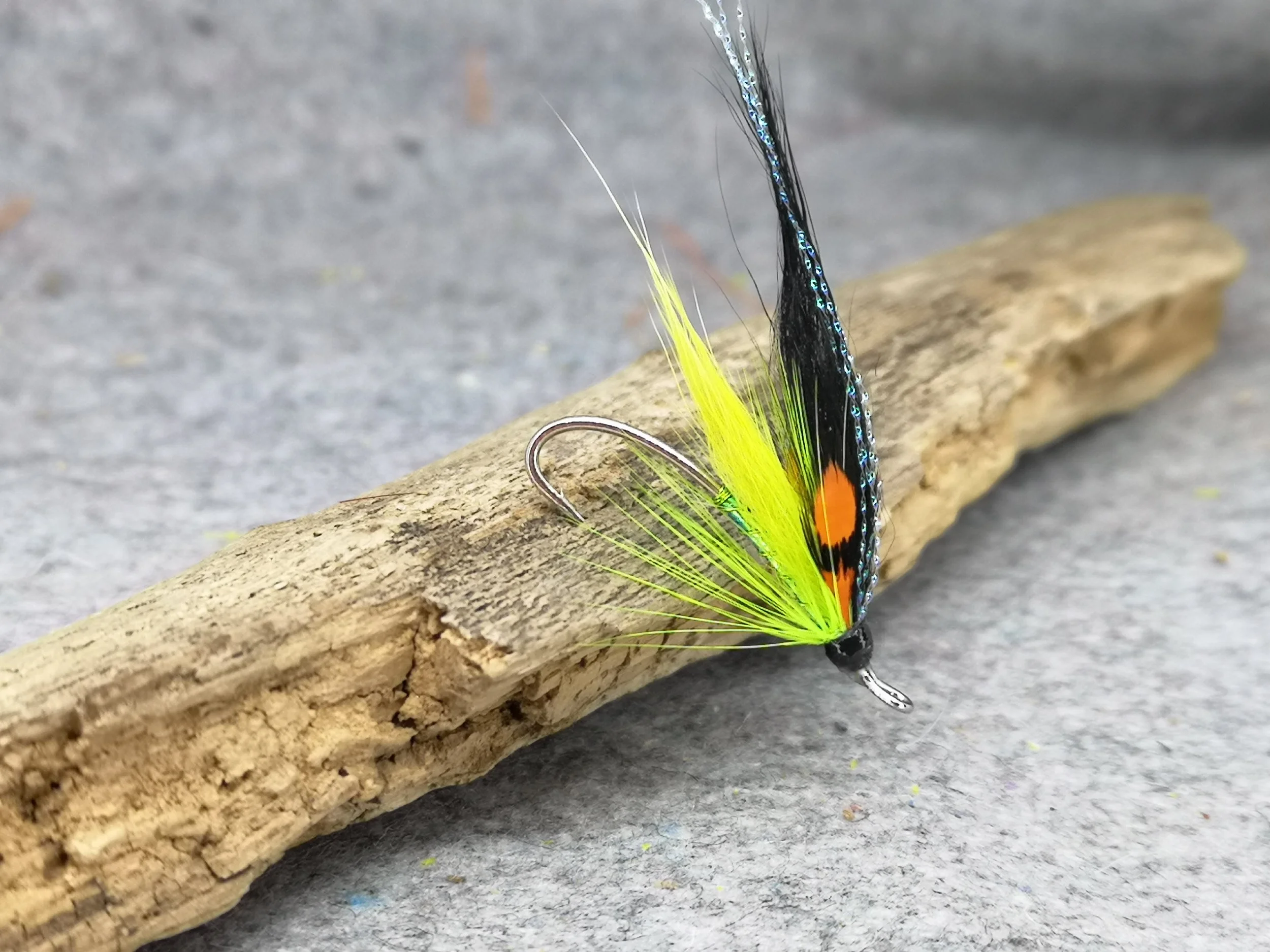 Grams Spring Fly In Posh Tosh salmon fly great spring fly tied on partridge patriot hooks ...