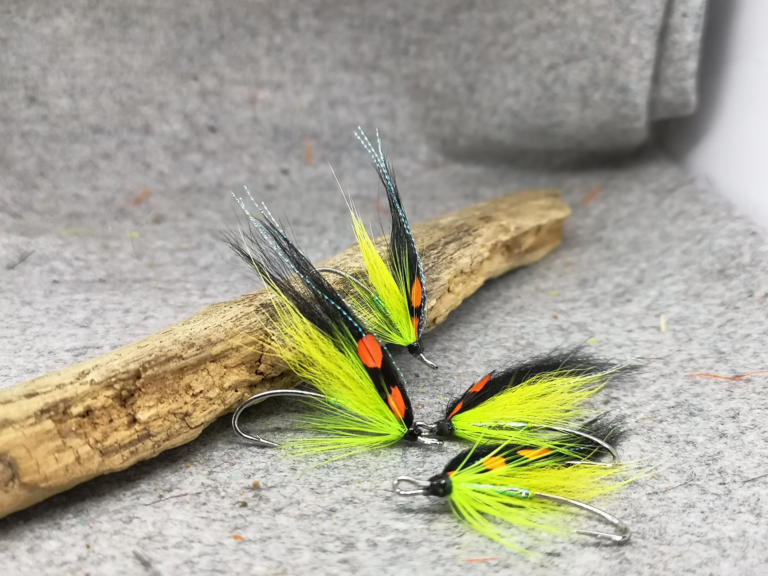 Posh Tosh Salmon Fly Great Spring Fly Tied On Partridge Patriot Hooks 