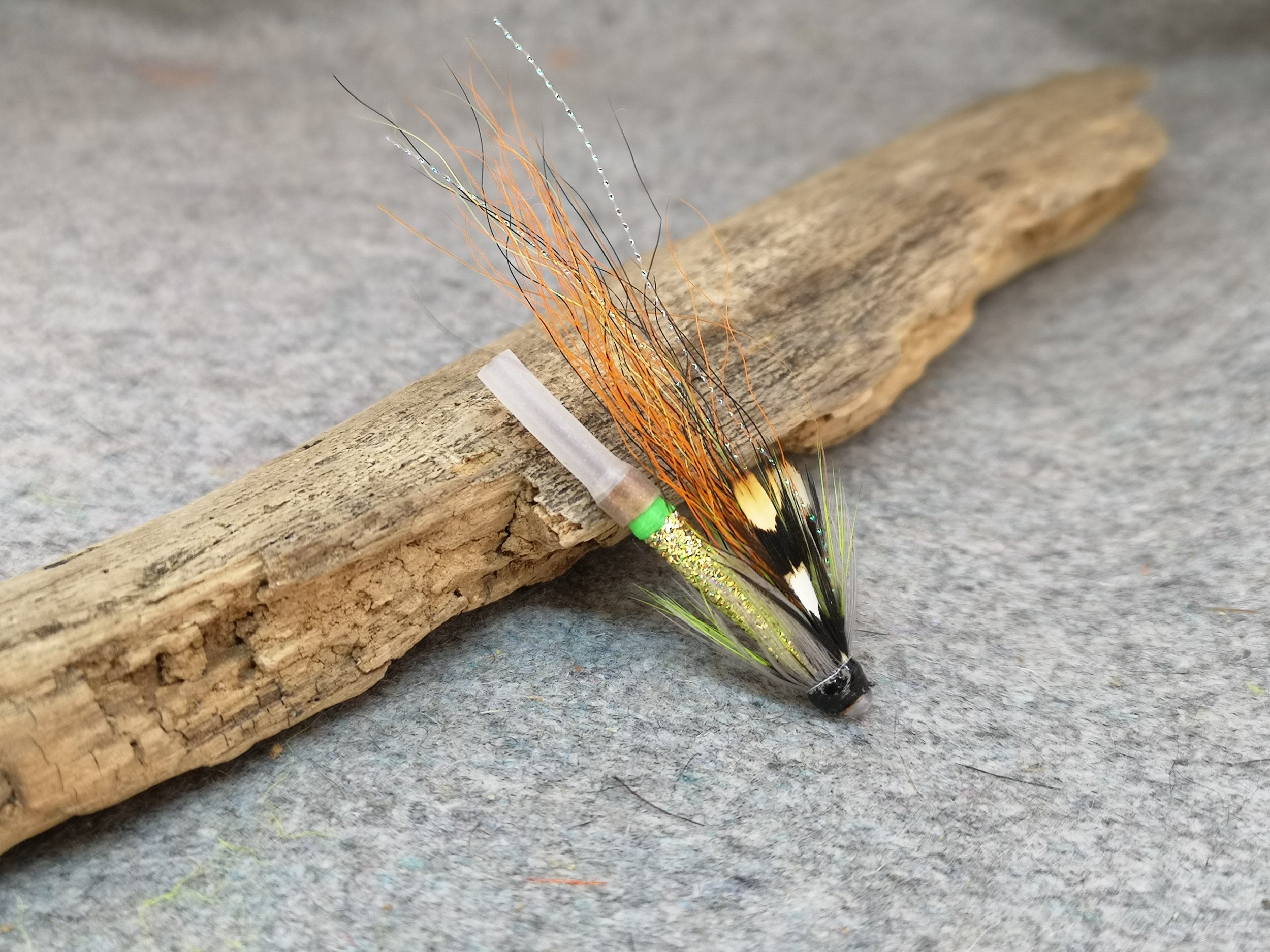 Lightning Bolt Gold Bodied Copper Tubes