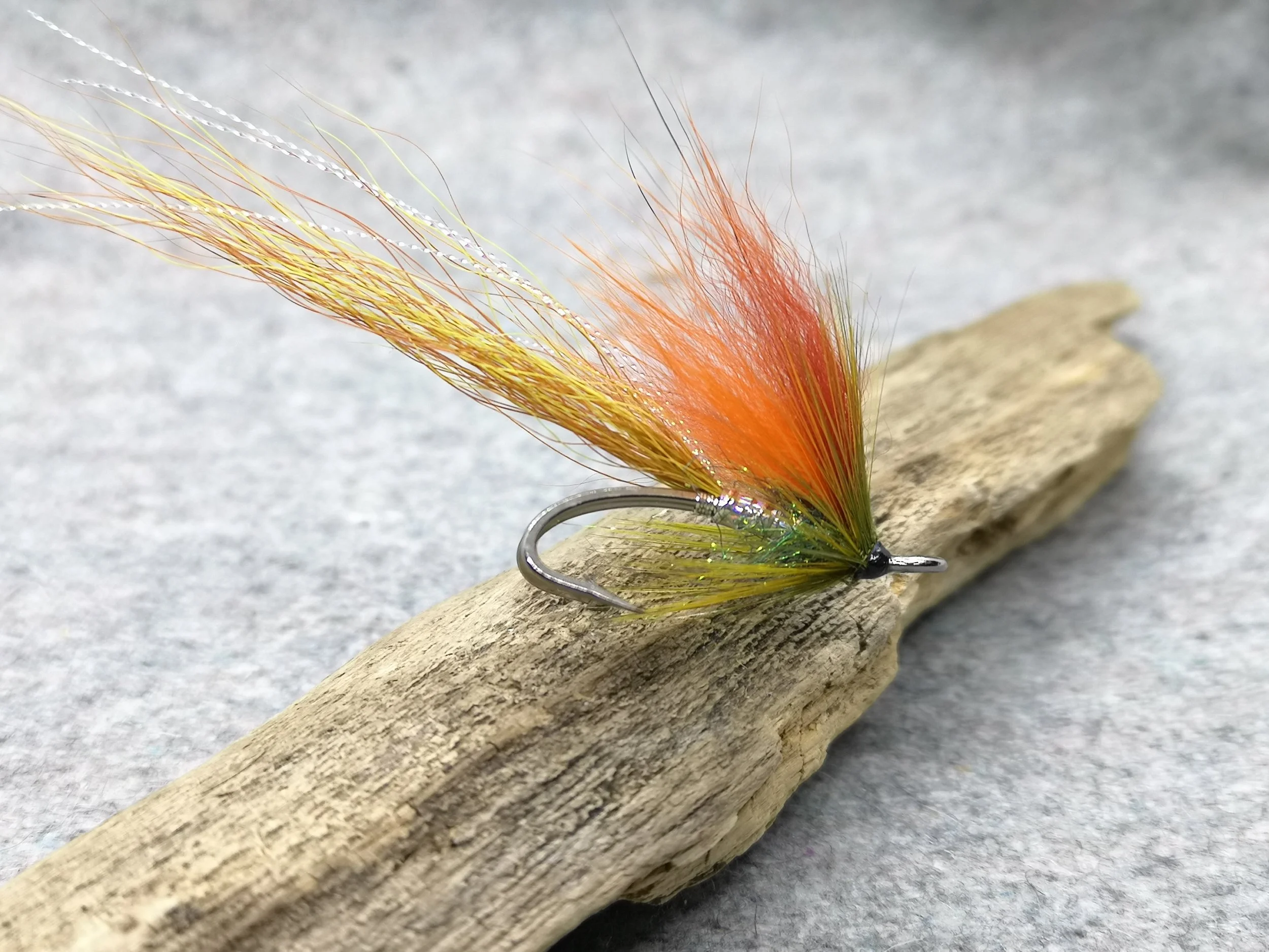 Green Brahan Partridge Patriot Doubles summer salmon fly. — Lomond ...