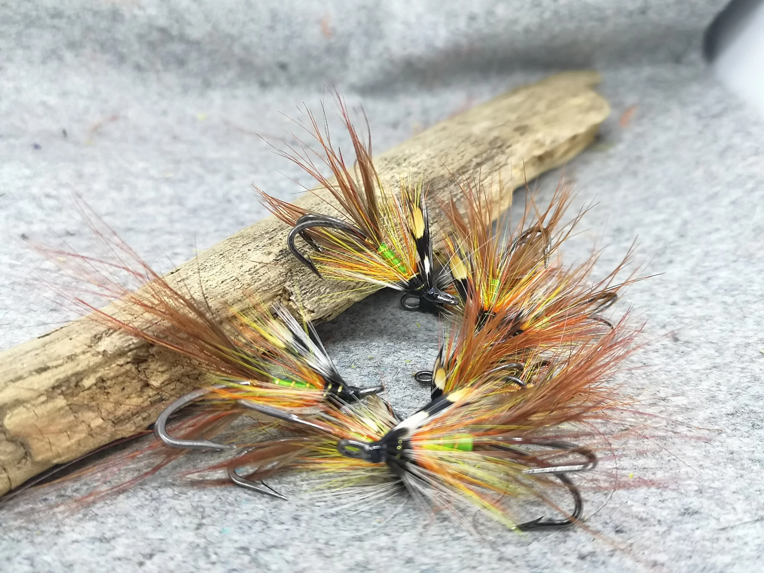 Posh Tosh summer micro salmon flies for the River Tay — Lomond Flies ...
