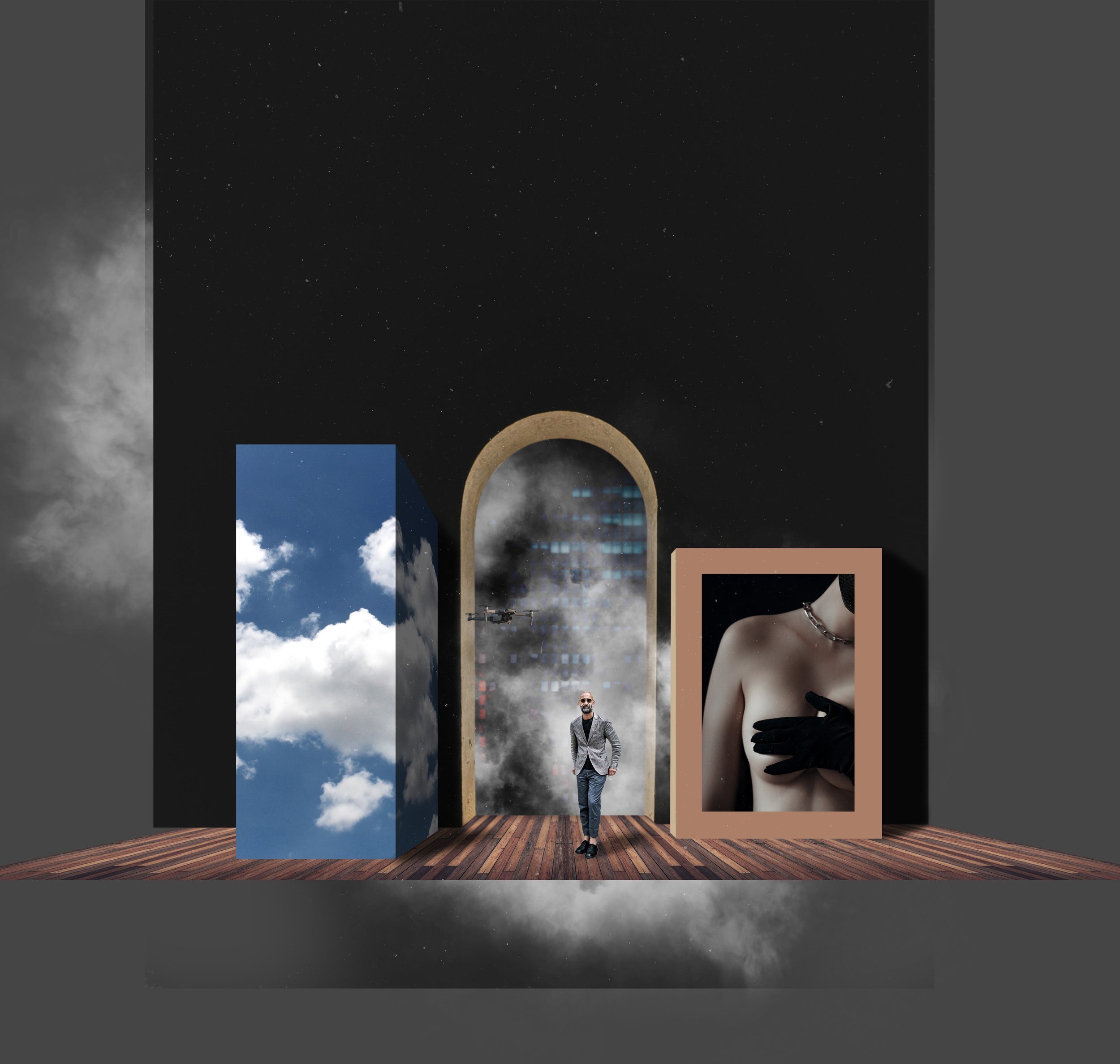 2D Surreal Graphic