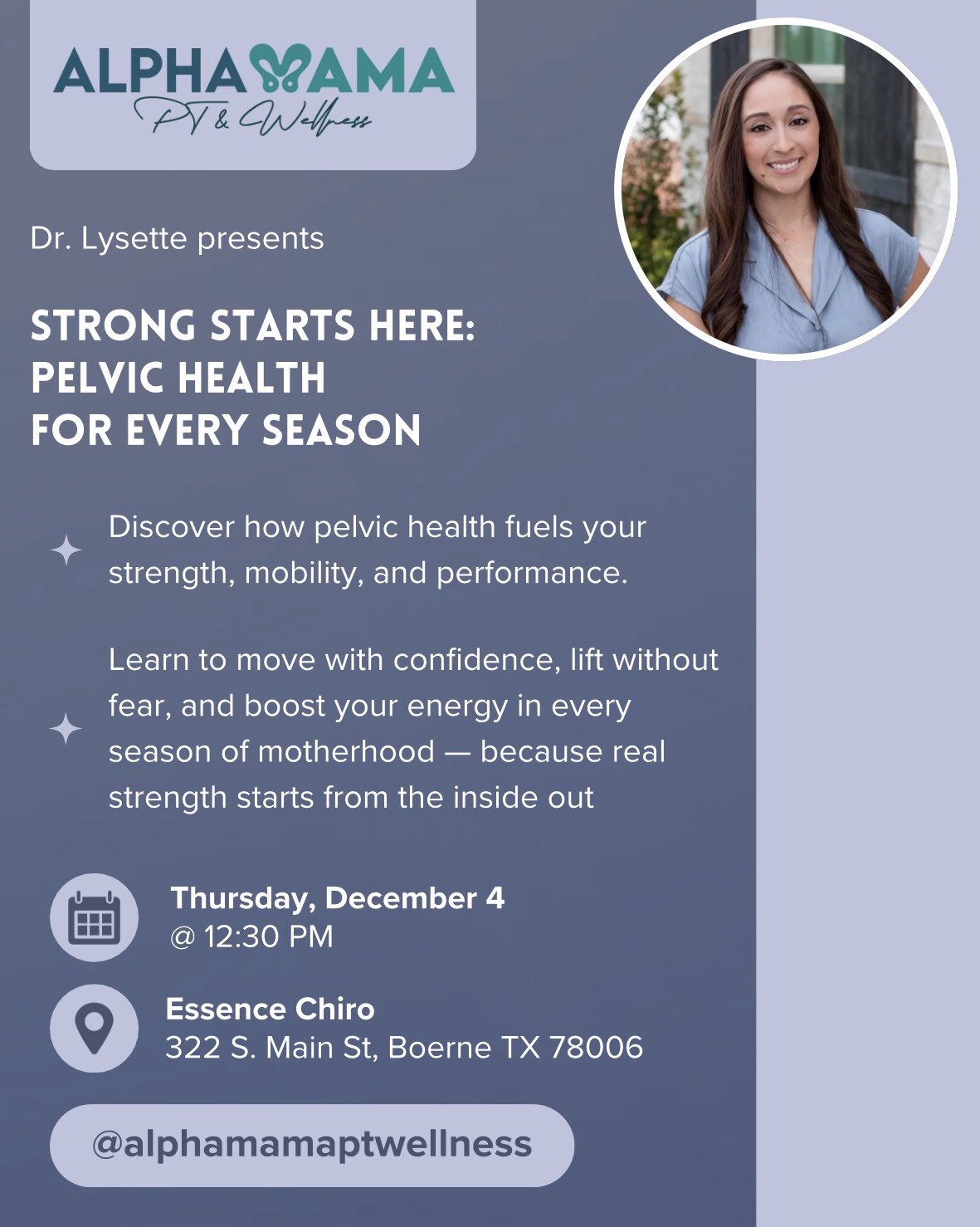 Pelvic Floor Workshop