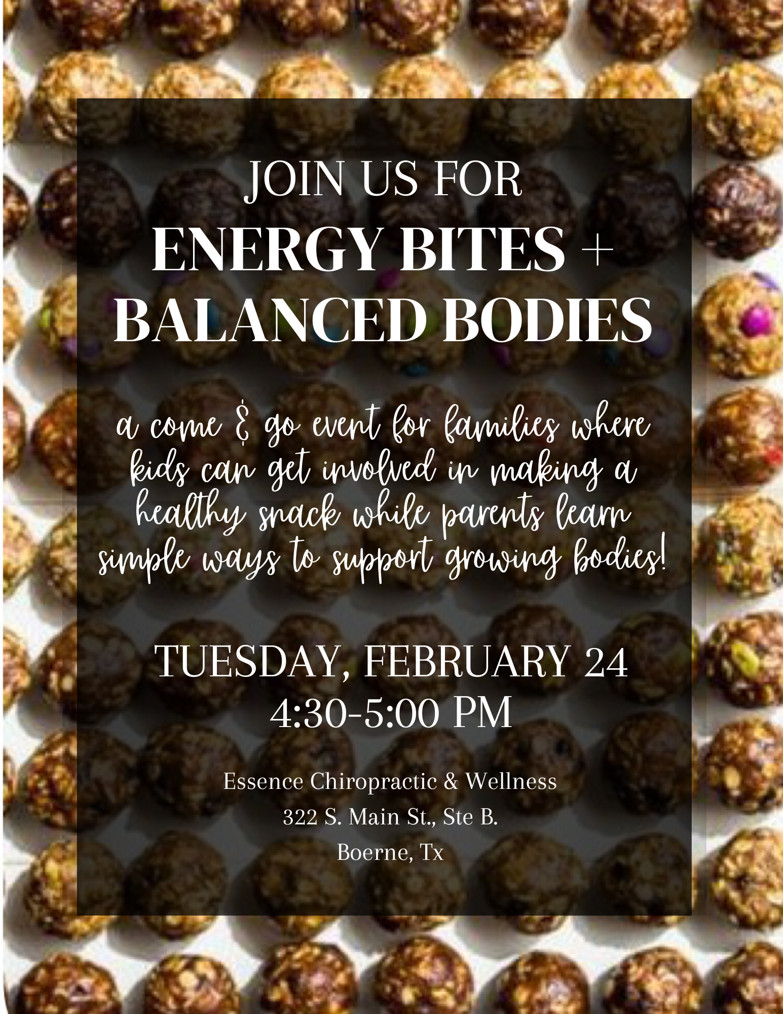 Energy Bites & Balanced Bodies