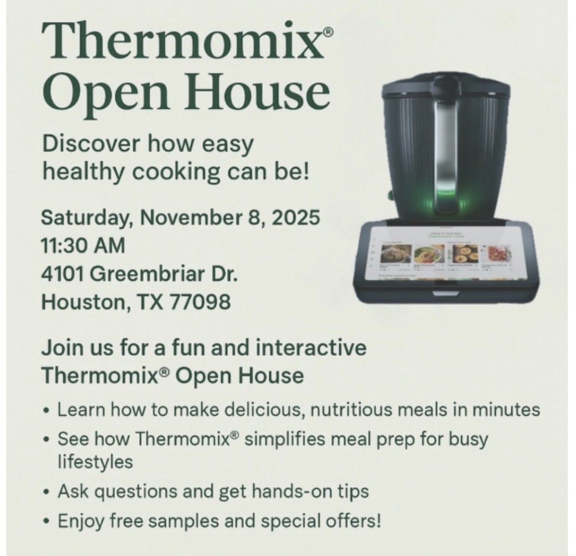 Thermomix Open House