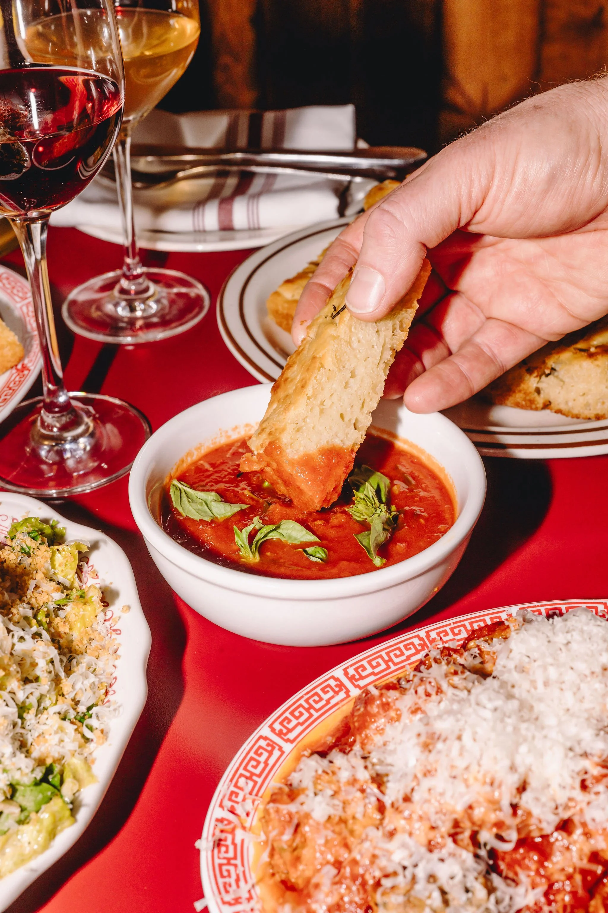 ITALIAN FOOD AND WINE AT BESS IN SIERRA MADRE