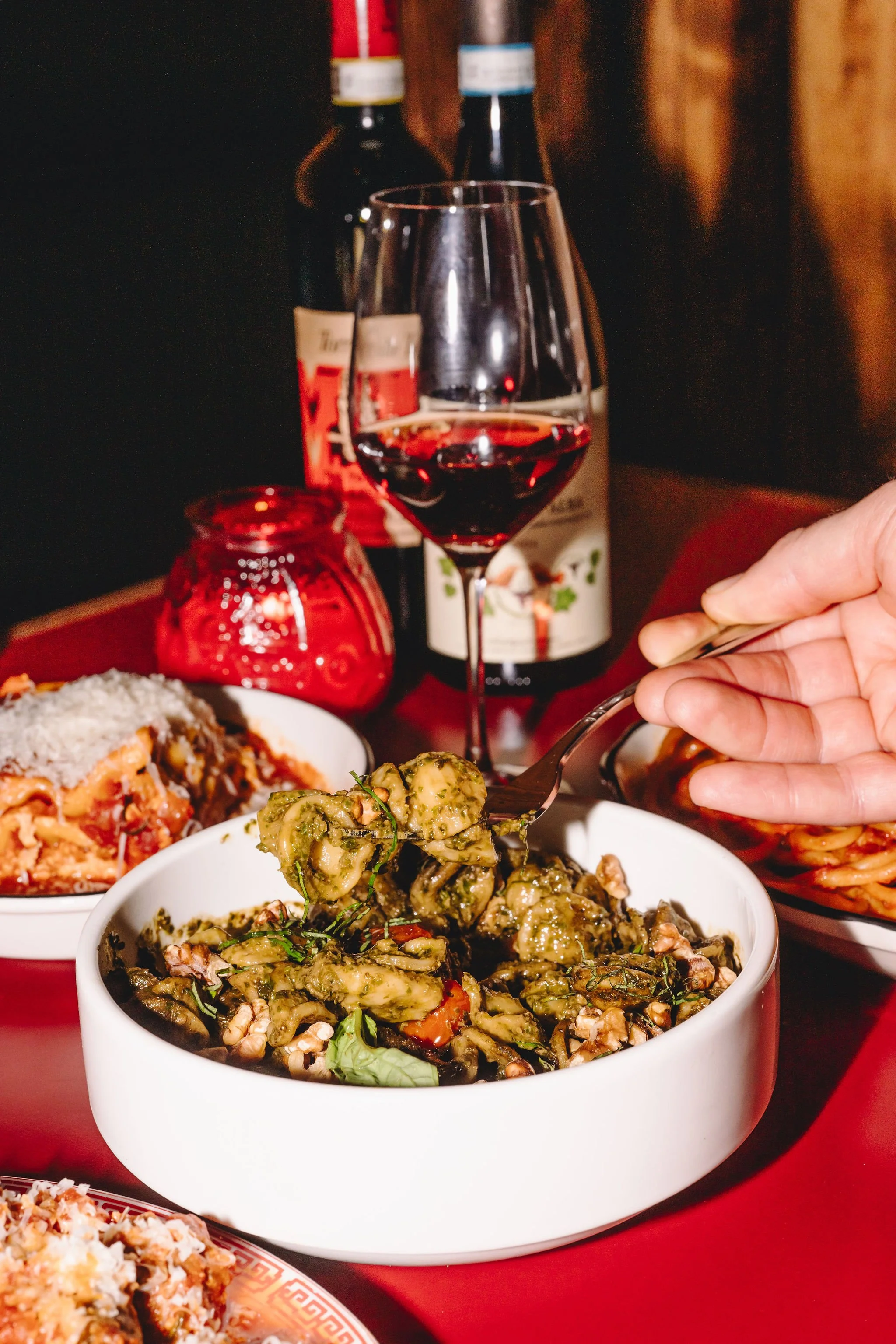 ITALIAN FOOD AND WINE AT BESS IN SIERRA MADRE