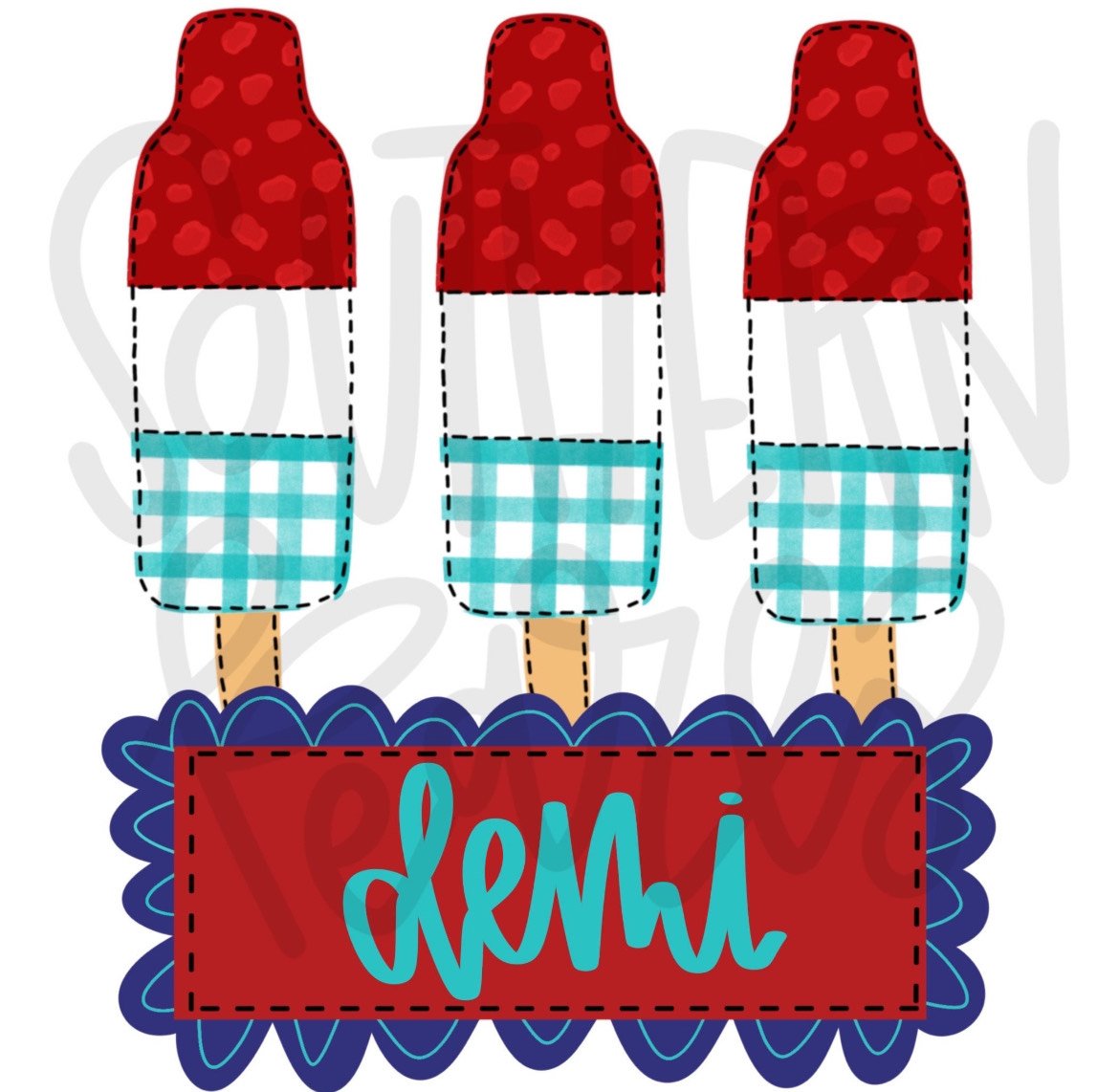 GIRLS POPSICLE TEE