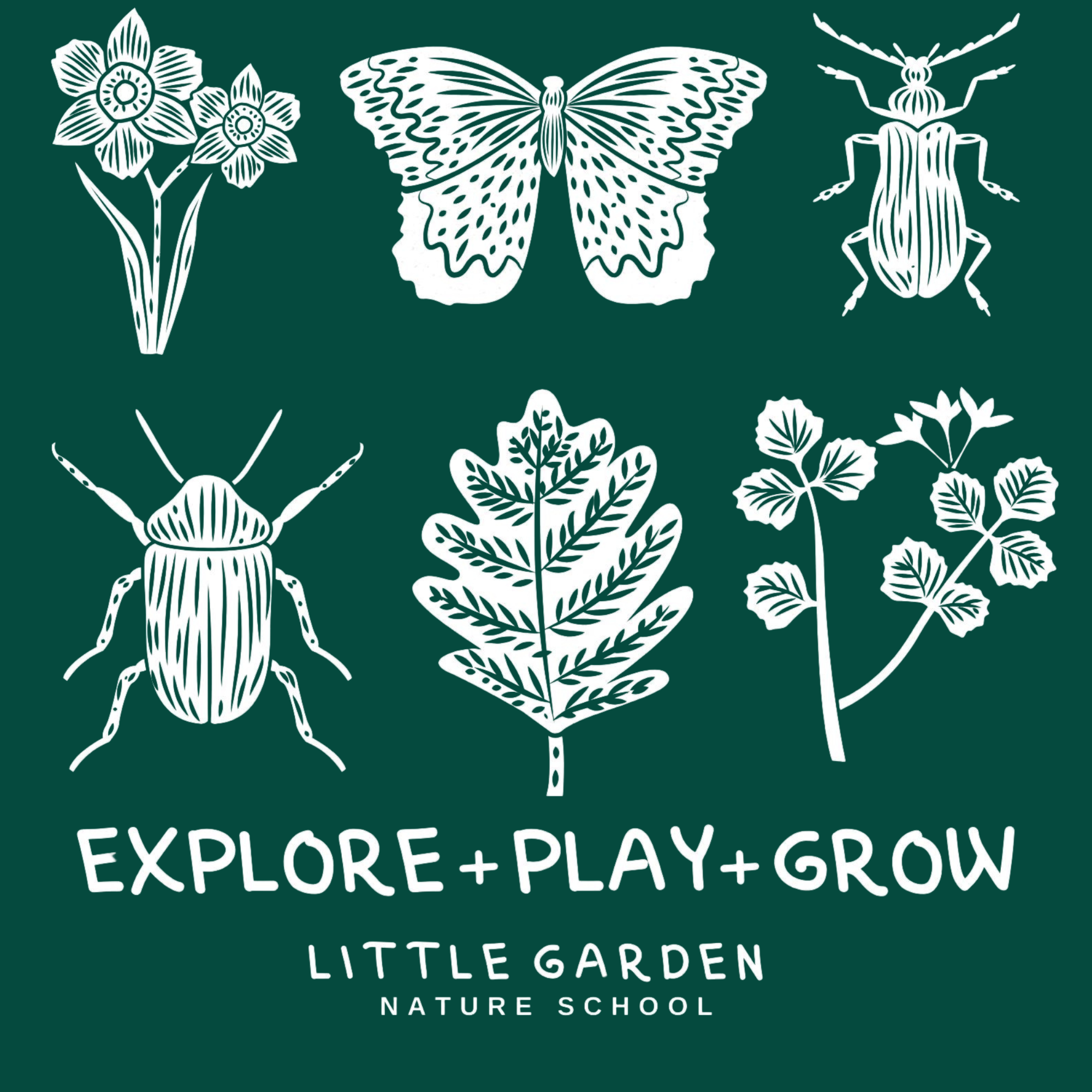 Little Garden School Crew Neck