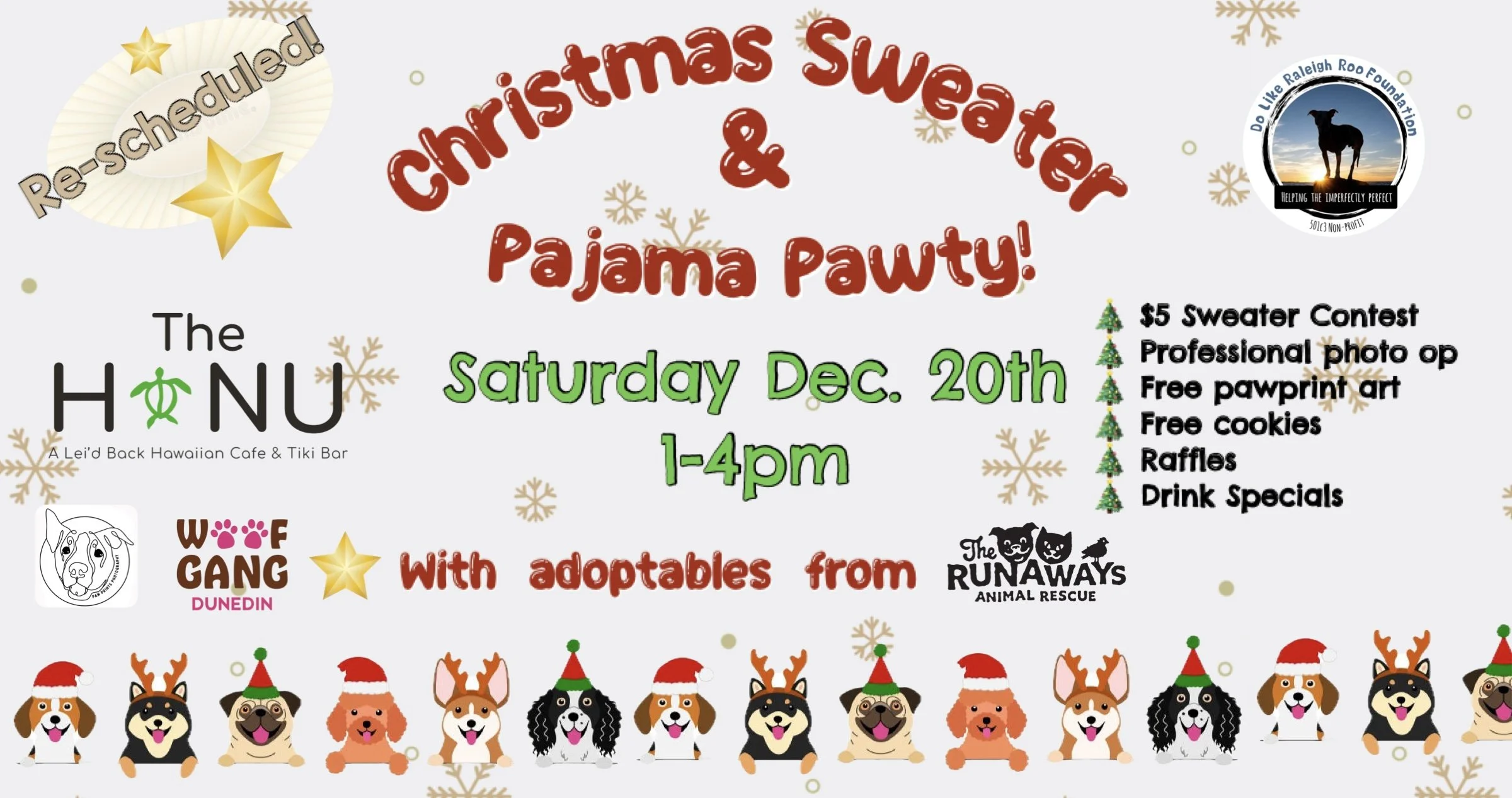 Christmas Sweater &amp; Pajama Pawty!