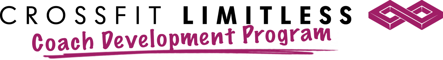 CrossFit Limitless | Coach Development Program